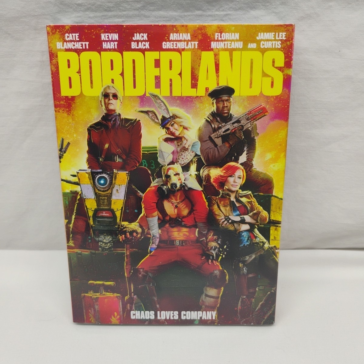 Borderlands (DVD, 2024) Brand New Sealed W/ Slipcover Jack Black Kevin Hart