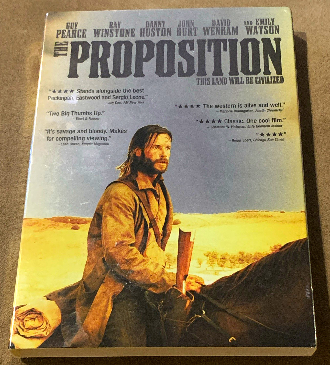 The Proposition DVD (R) 104 Min Widescreen w/ Spanish Subtitles & Commentary