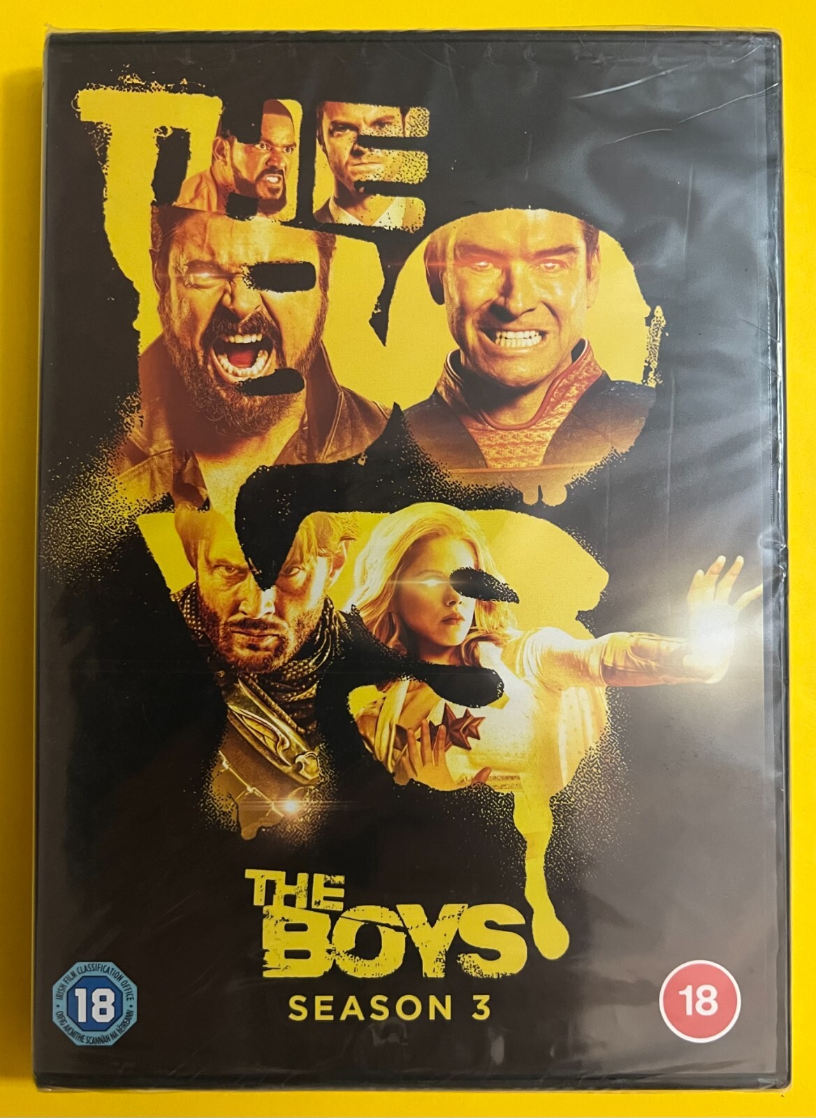 The Boys: Season 3 (DVD) Jensen Ackles Chace Crawford Laz Alonso (UK IMPORT)