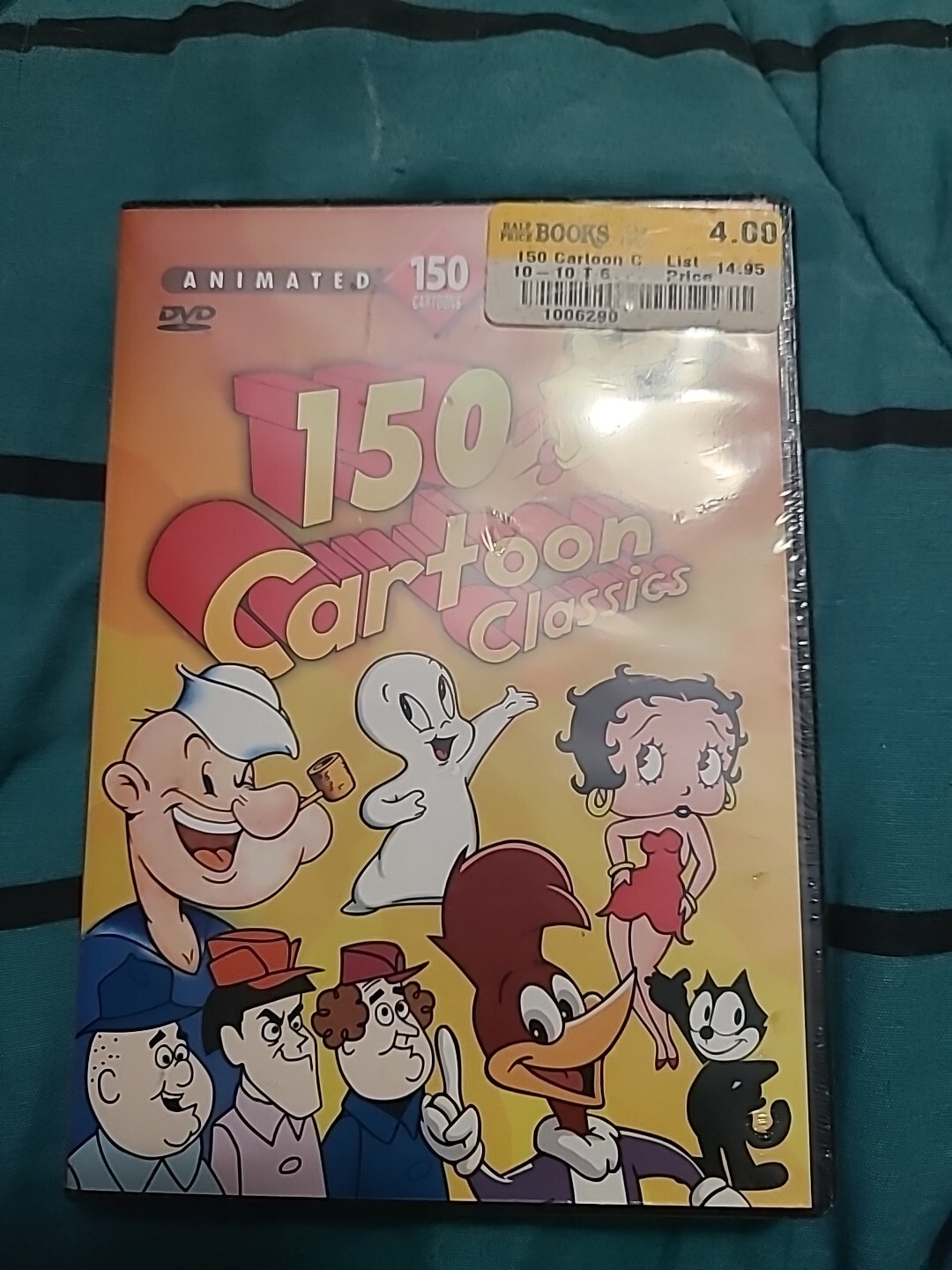 150 Cartoon Classics (DVD, 2006, 4-Disc Set, 4 – DVDs)