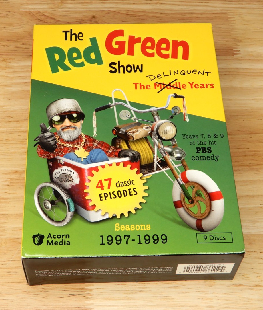 The Red Green Show – The Delinquent Years: Seasons 7-9 (DVD, 9 Discs) 1997-1999