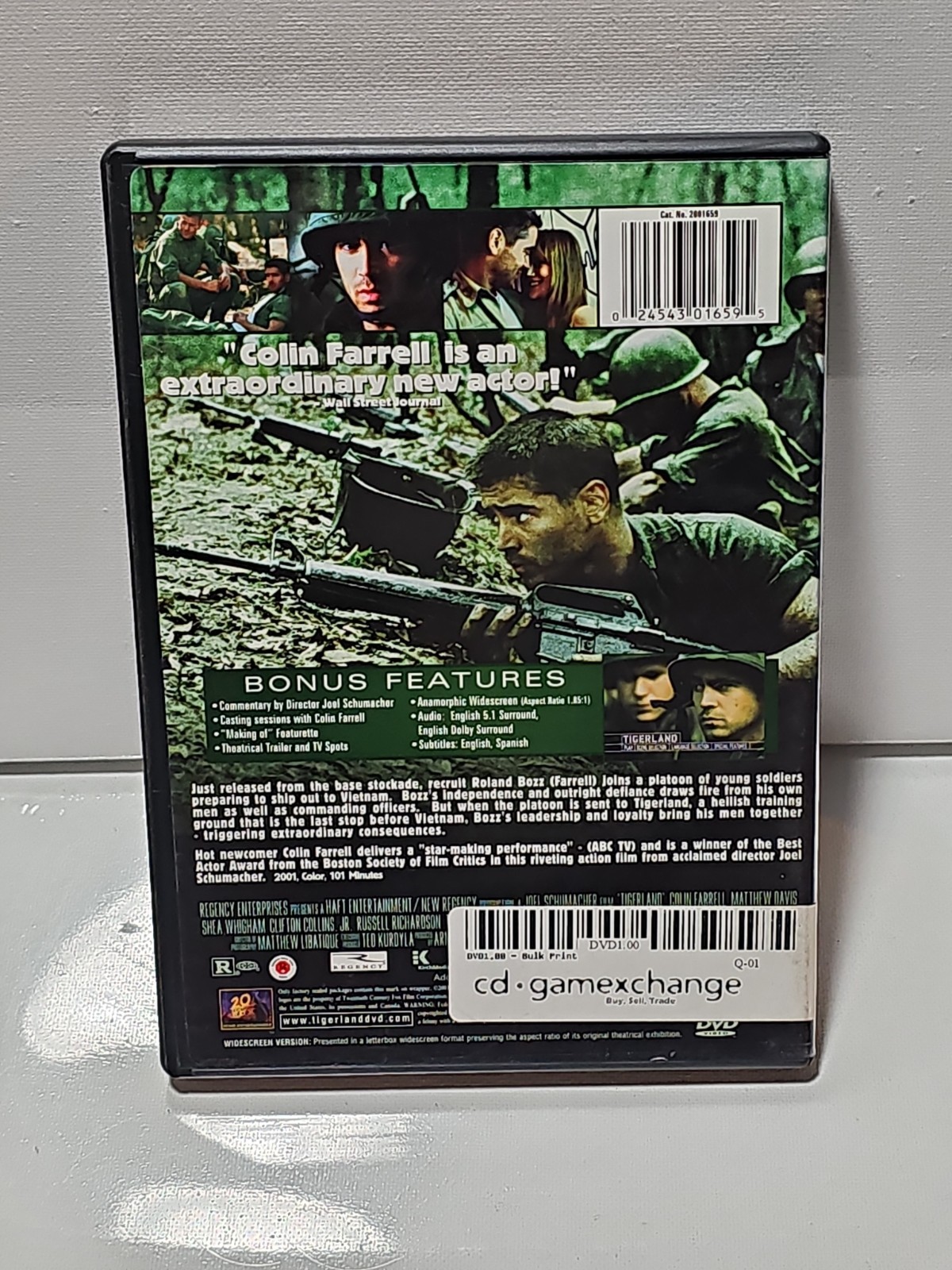 Tigerland – DVD – VERY GOOD