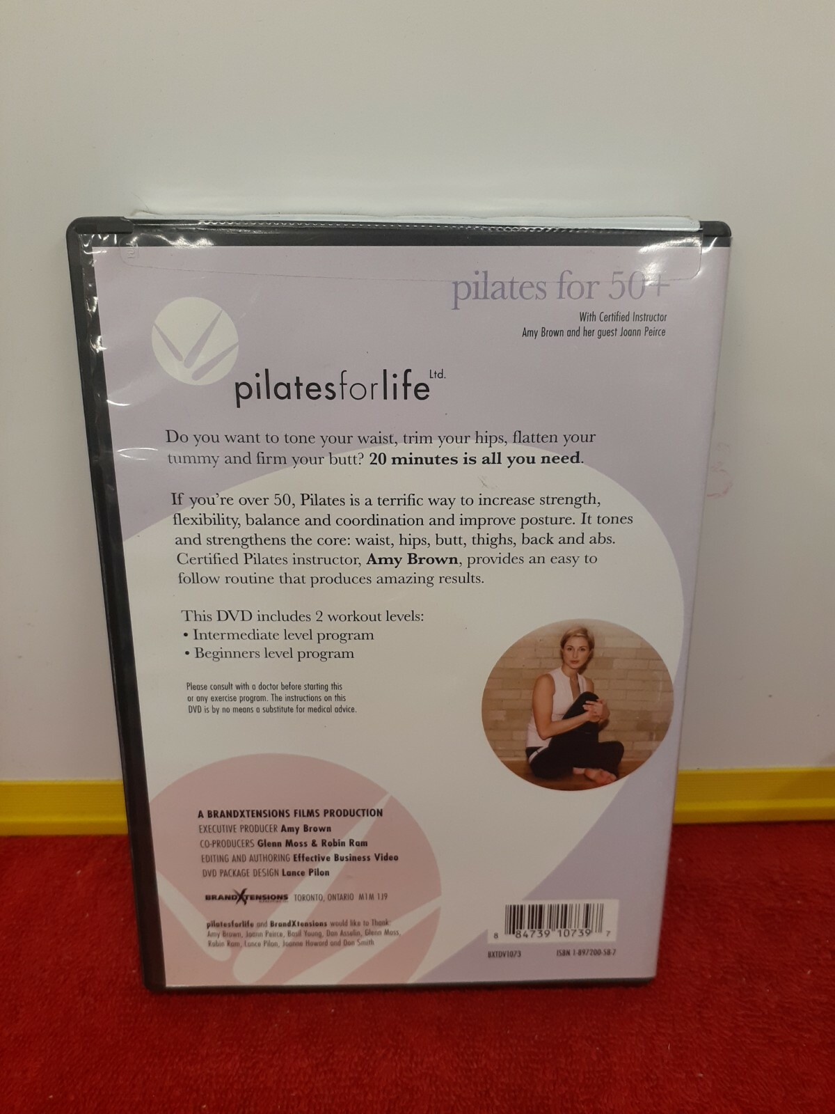 Pilates for Life: Pilates for 50+ Amy Brown with 20 Minute Workouts DVD NR
