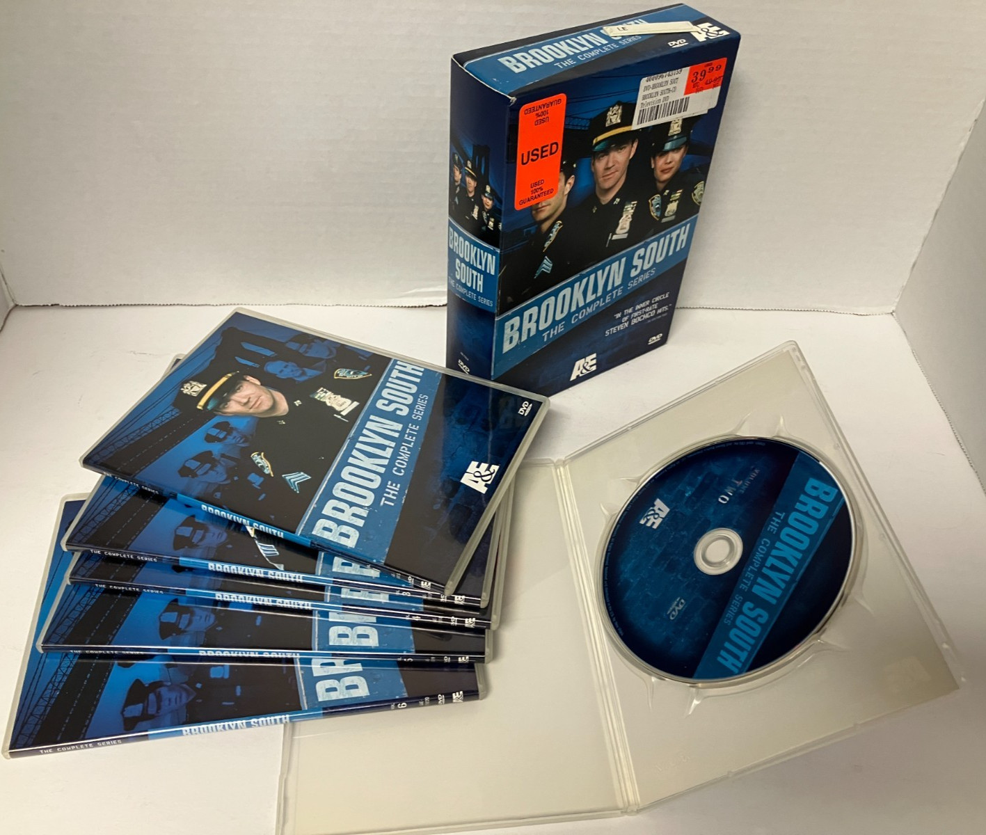 Lot of Police Cop Shows DVD sets: Brooklyn South, TJHooker, Adam 12, The Commish