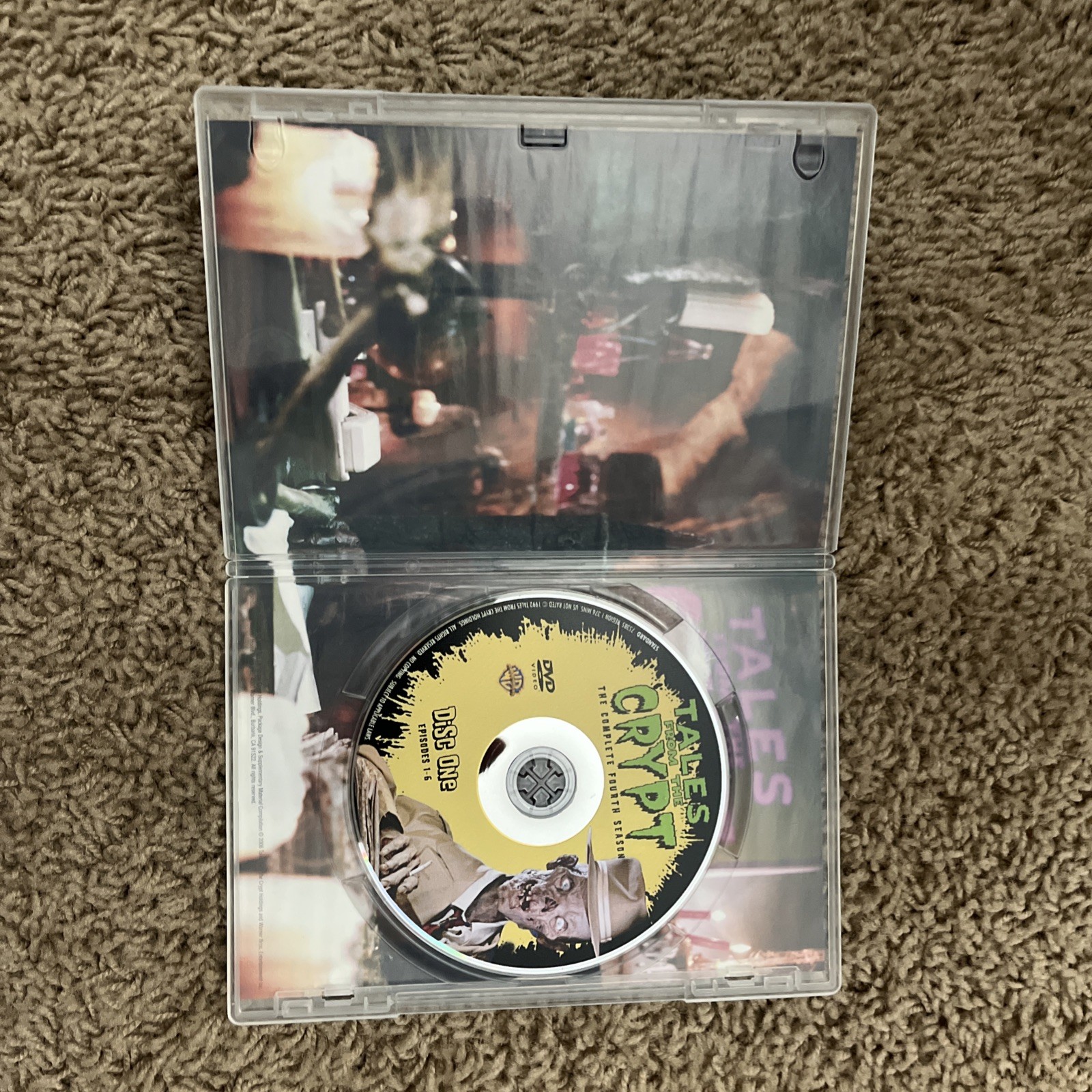Tales From the Crypt – Fourth Season 4 ( one disc , 1992 HBO 6 episodes