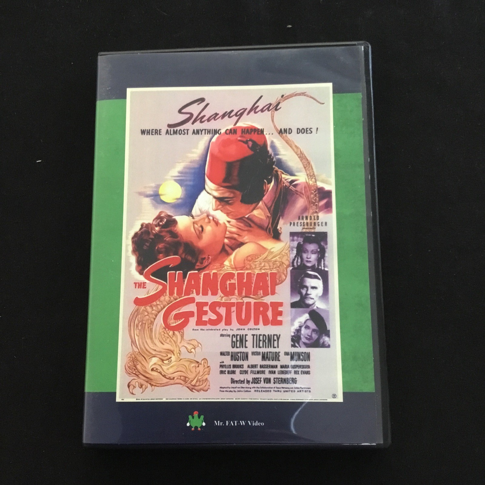 The Shanghai Gesture (DVD, 1969) Josef von Sternberg Mr. Fat-W Video Version OOP