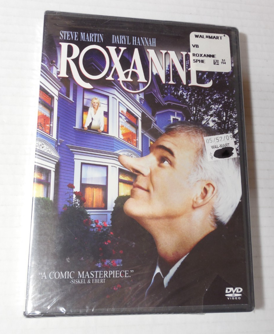 Roxanne Steve Martin Daryl Hannah New Factory Sealed OOP DVD