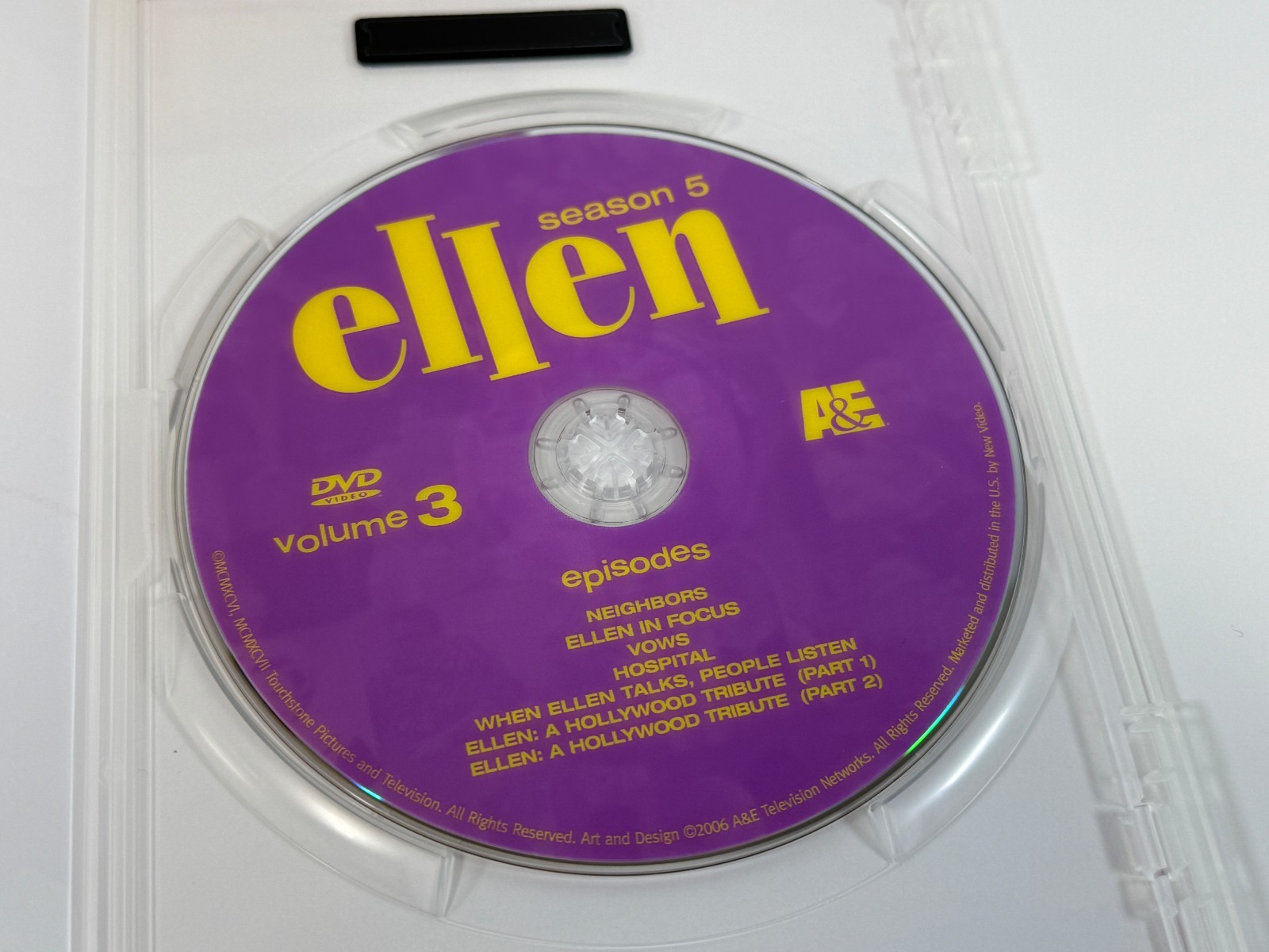 Ellen: The Complete Season 5 (DVD, 2006) MISSING DISC 2