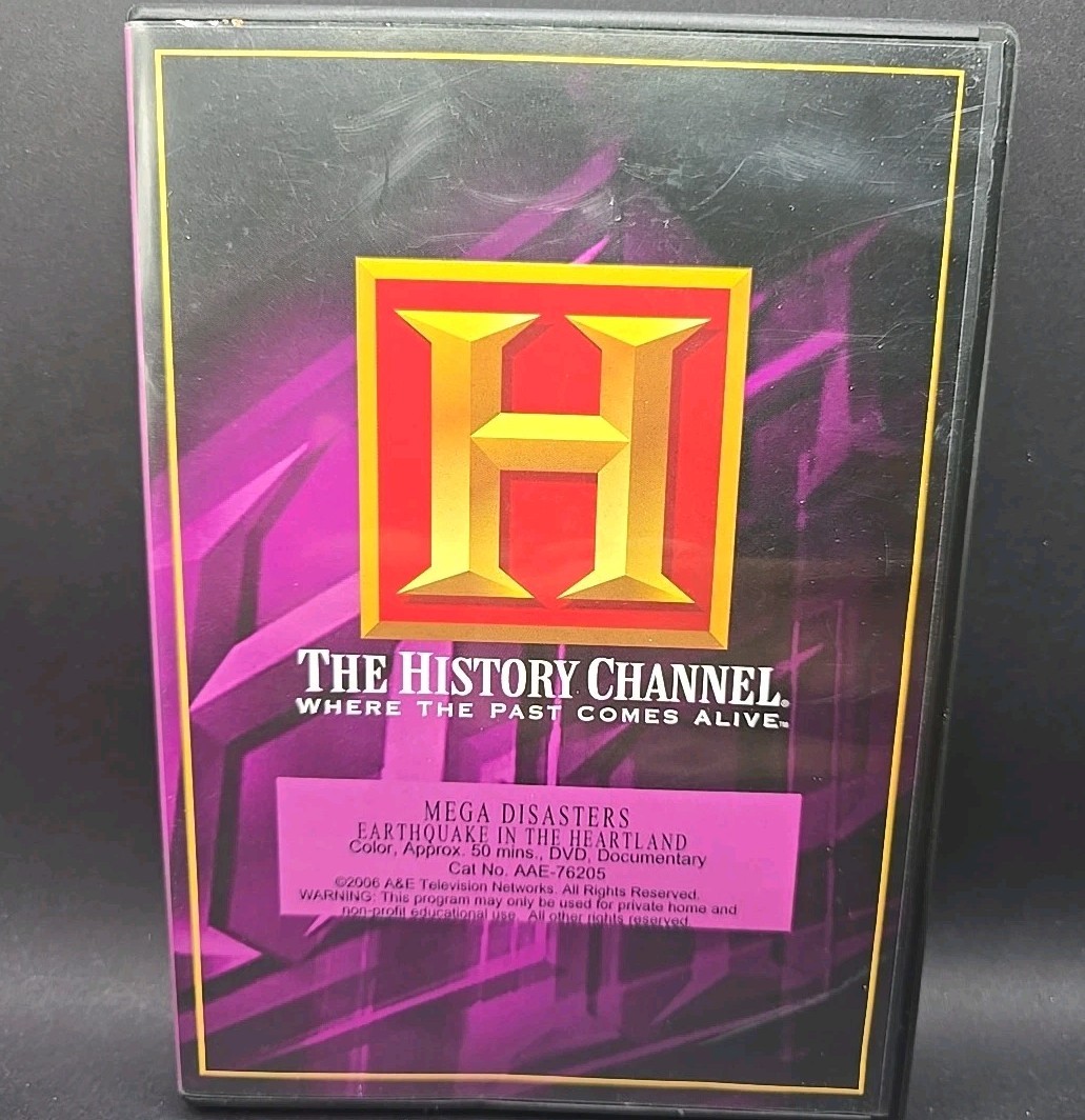 The History Channel Mega Disasters: Earthquake In The Heartland DVD Documentary