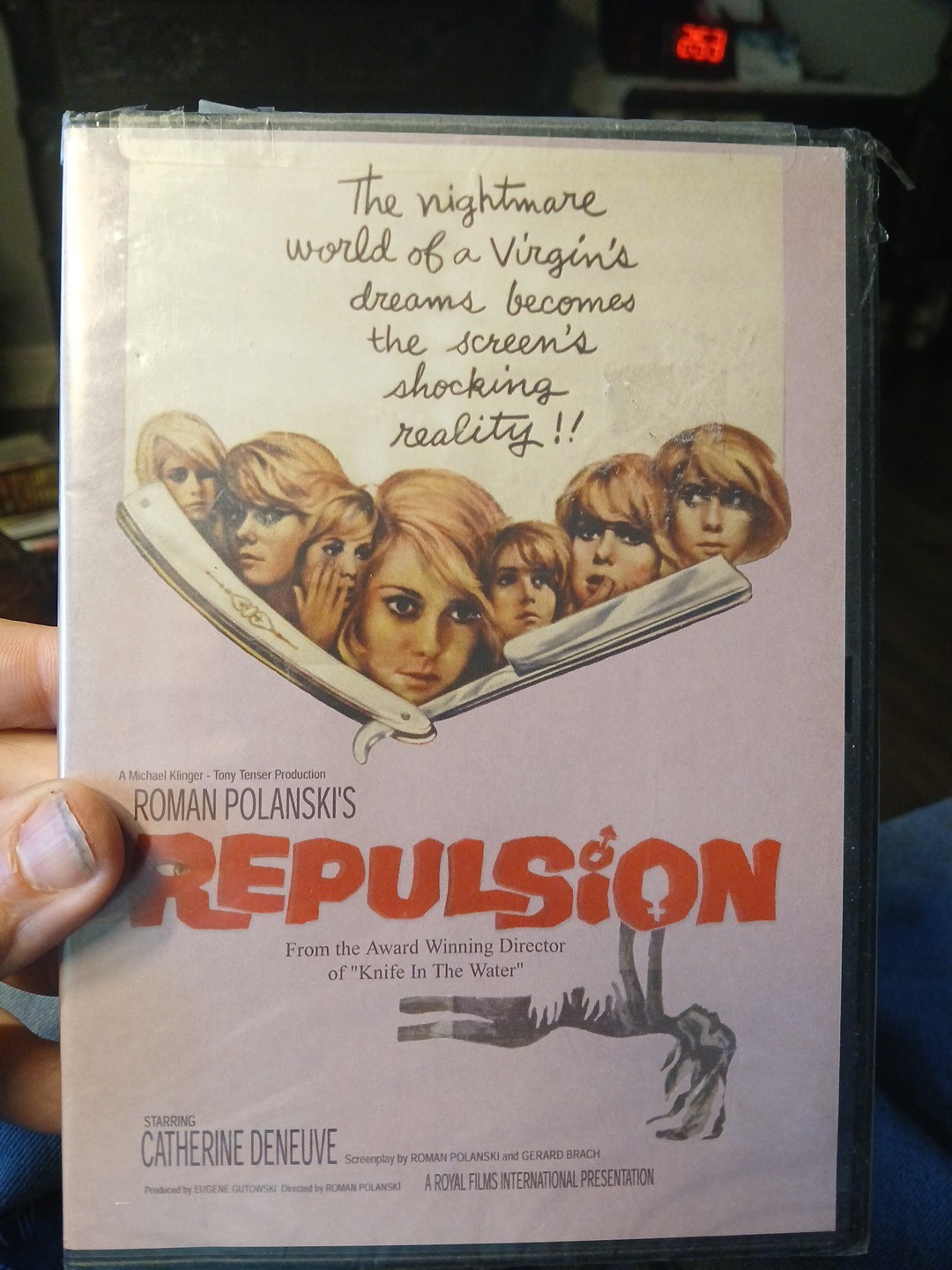 Repulsion DVD Psychological Thriller Sealed NEW – Starring Catherine Deneuve