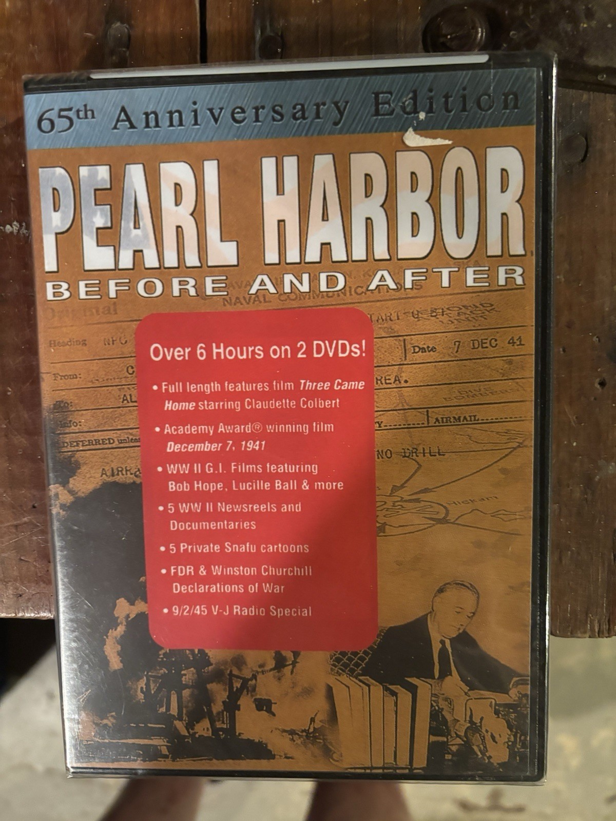 Pearl Harbor: Before and After DVD 2001 65th Anniversary Edition