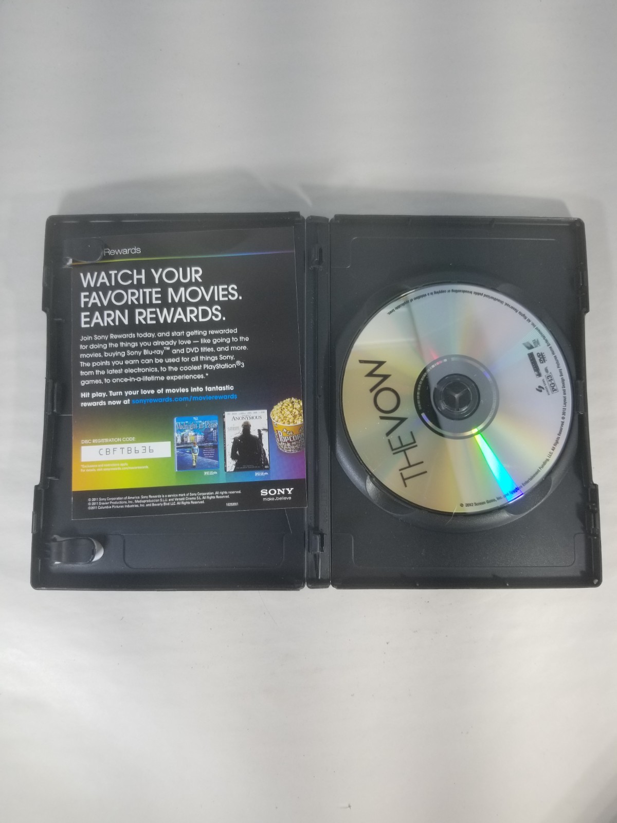 The Vow (DVD, 2012)