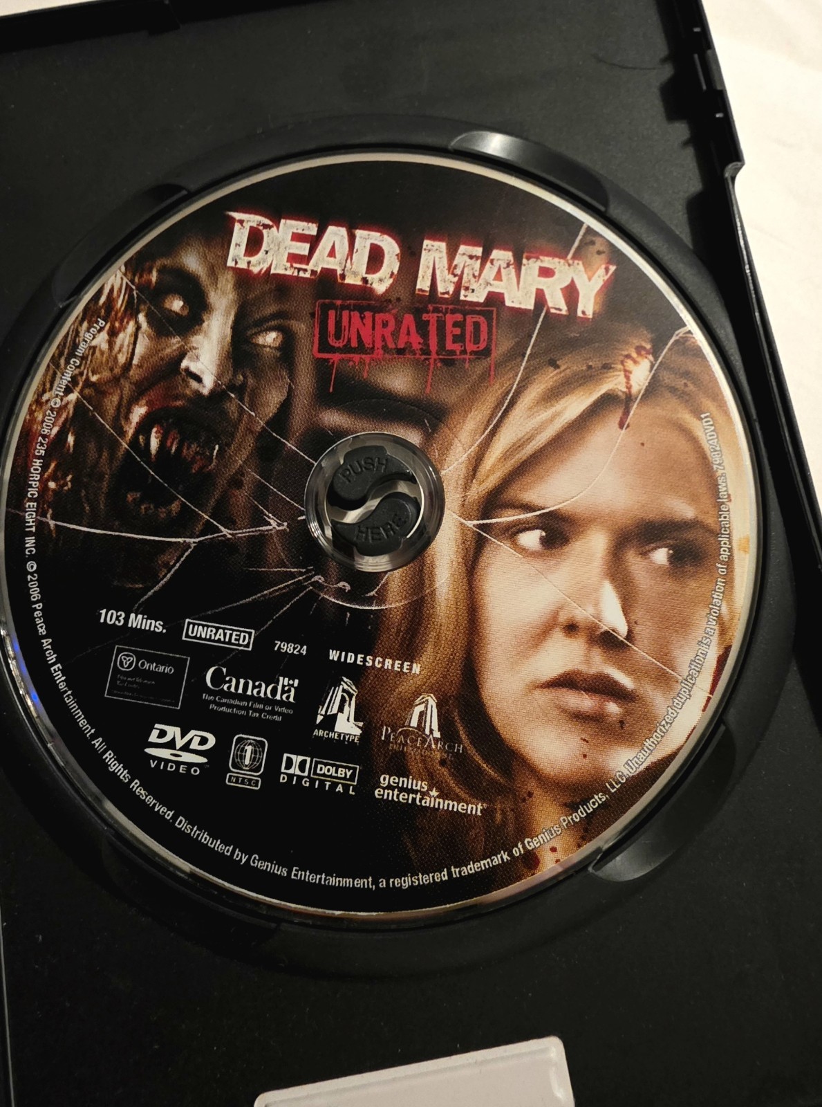 DVD Lot of 7 (10 Movies) Horror Thriller, All 4 Blade Movies! Used Condition
