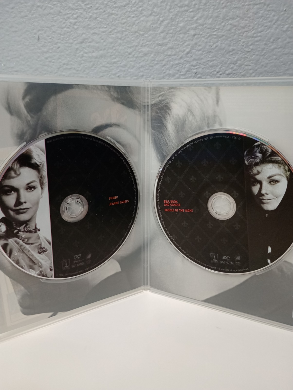 The Kim Novak Film Collection (DVD) Picnic, Jeanne Eagles, Bell Book & Candle..