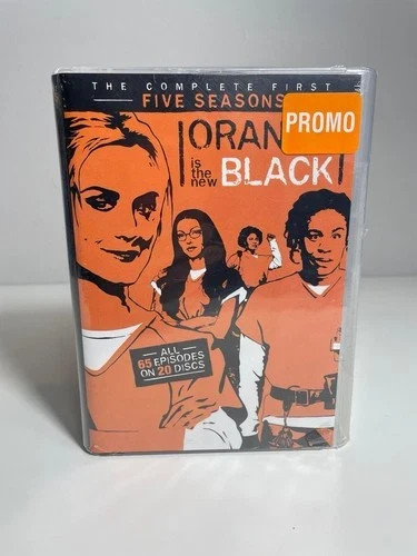 ORANGE IS THE NEW BLACK: COMPLETE FIRST FIVE SEASONS DVD NM 20 DISCS