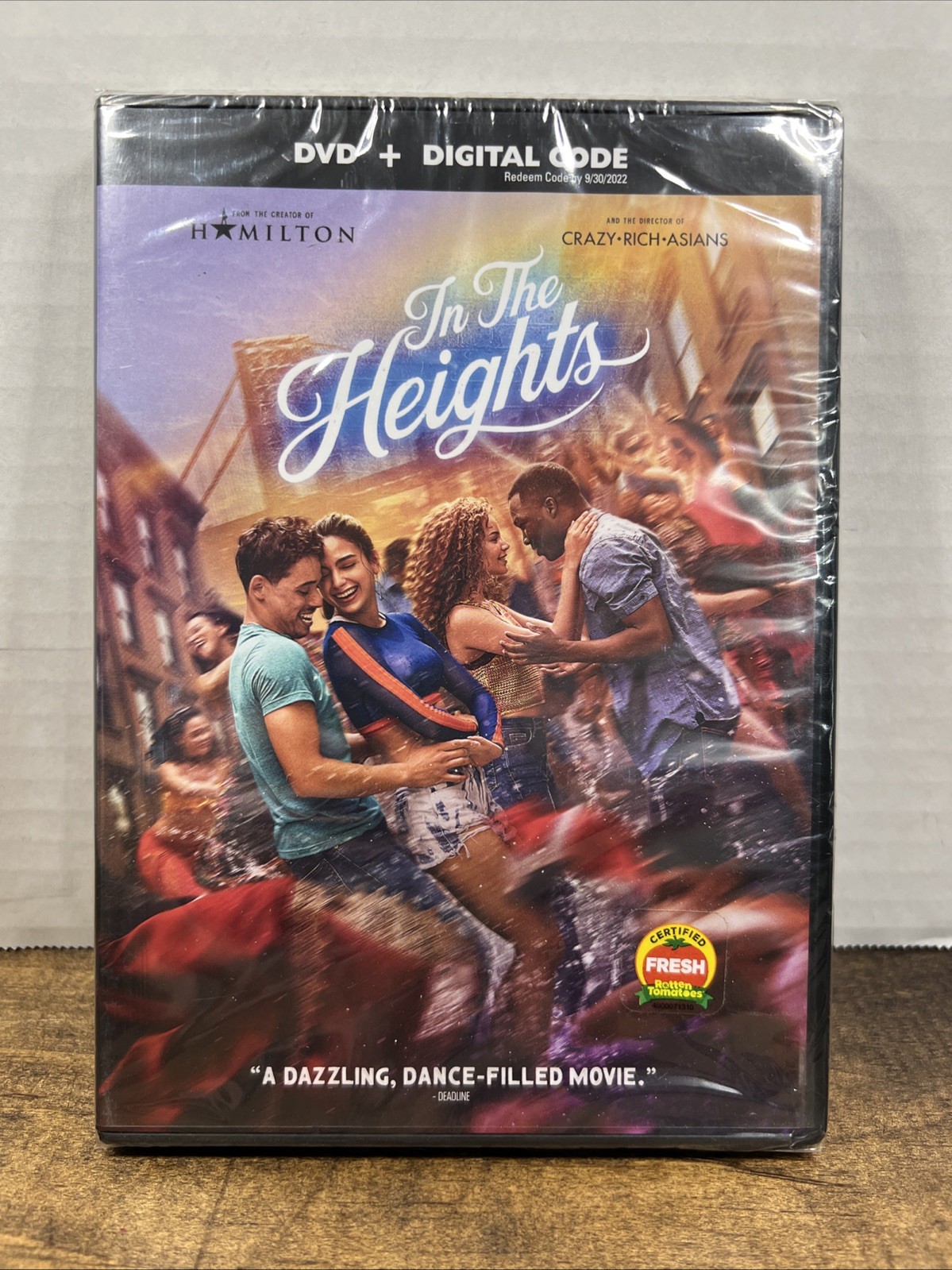 In the Heights DVD 2021 dance musical movie New York Lin-Manuel Miranda NEW!