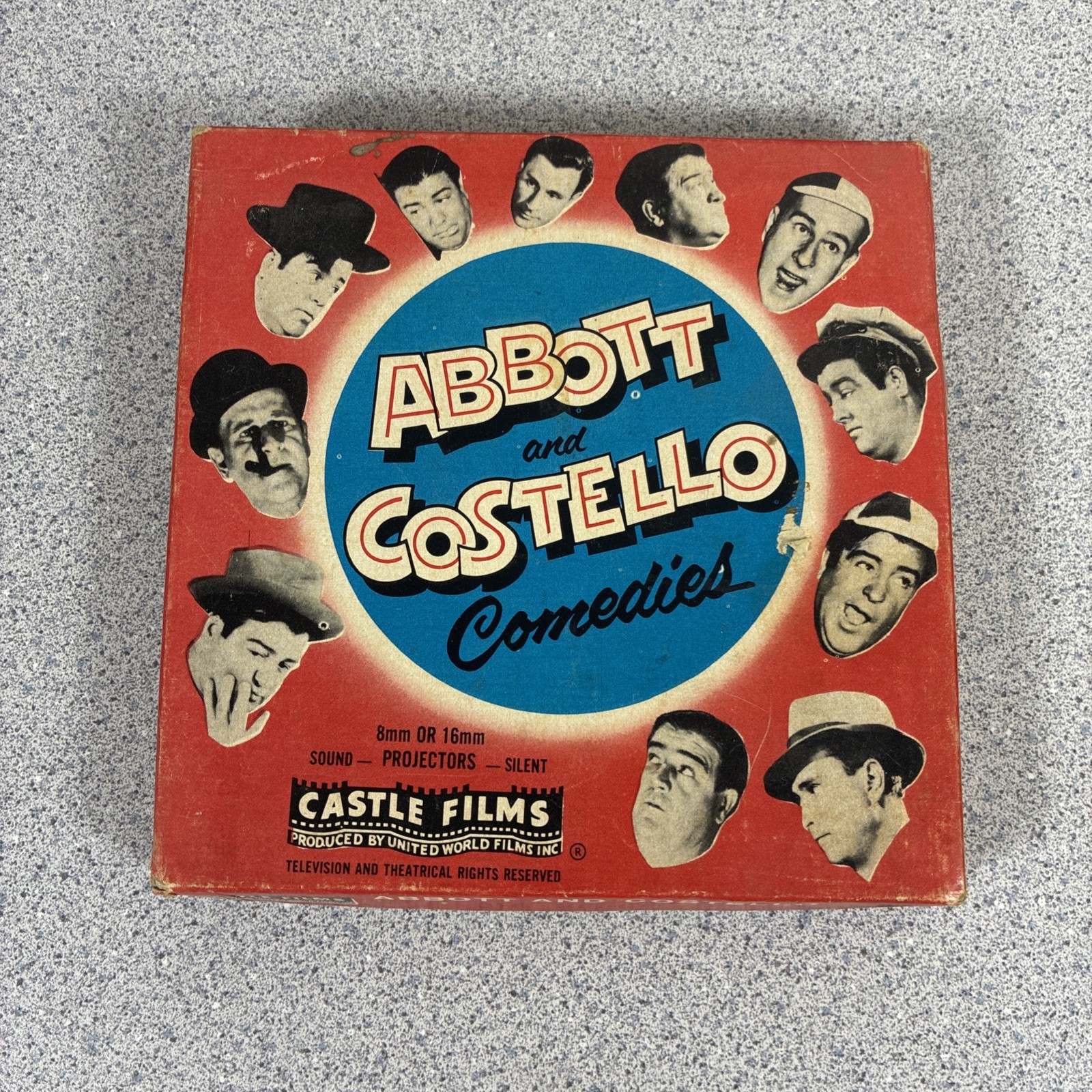 Abbott And Costello Knights of Bath 8mm 16mm Castle Films B16 High Flyers Sound