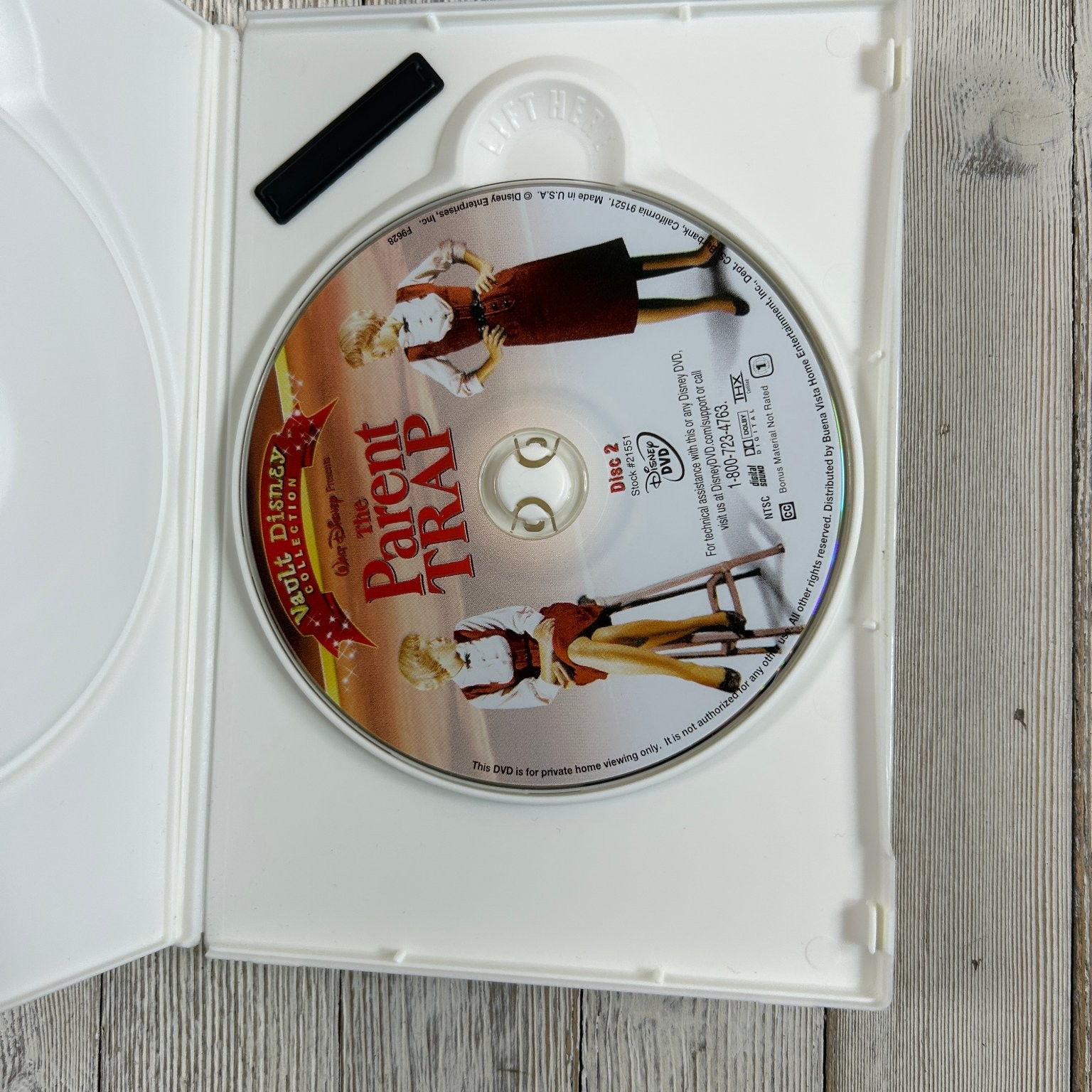 The Parent Trap DVD (2002) Vault Disney Collection Hayley Mills THX Certified