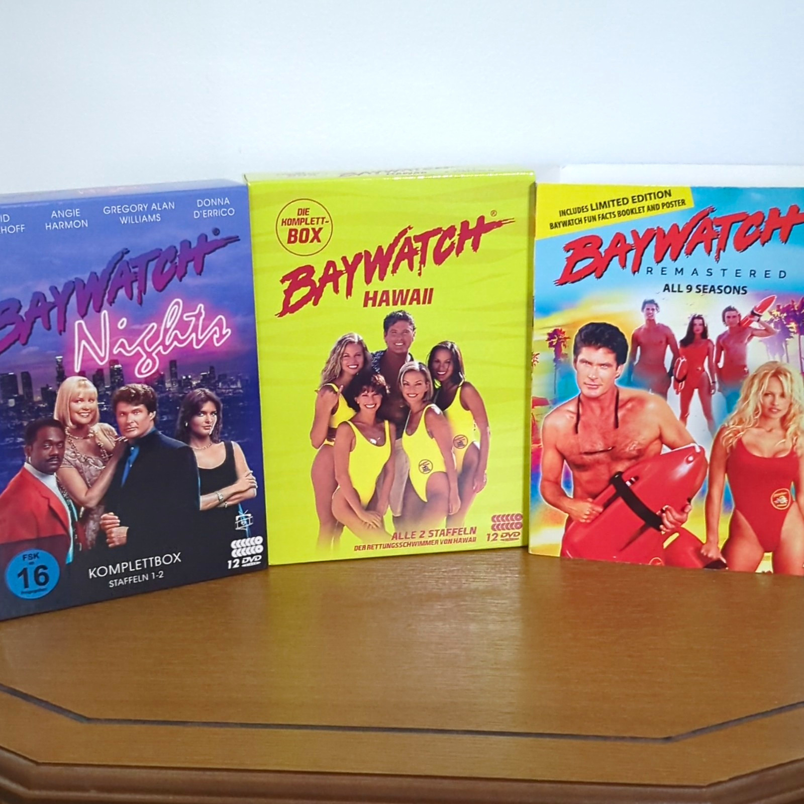 Baywatch Remastered Complete Series DVD Box Set Limited Edition, And Two Others