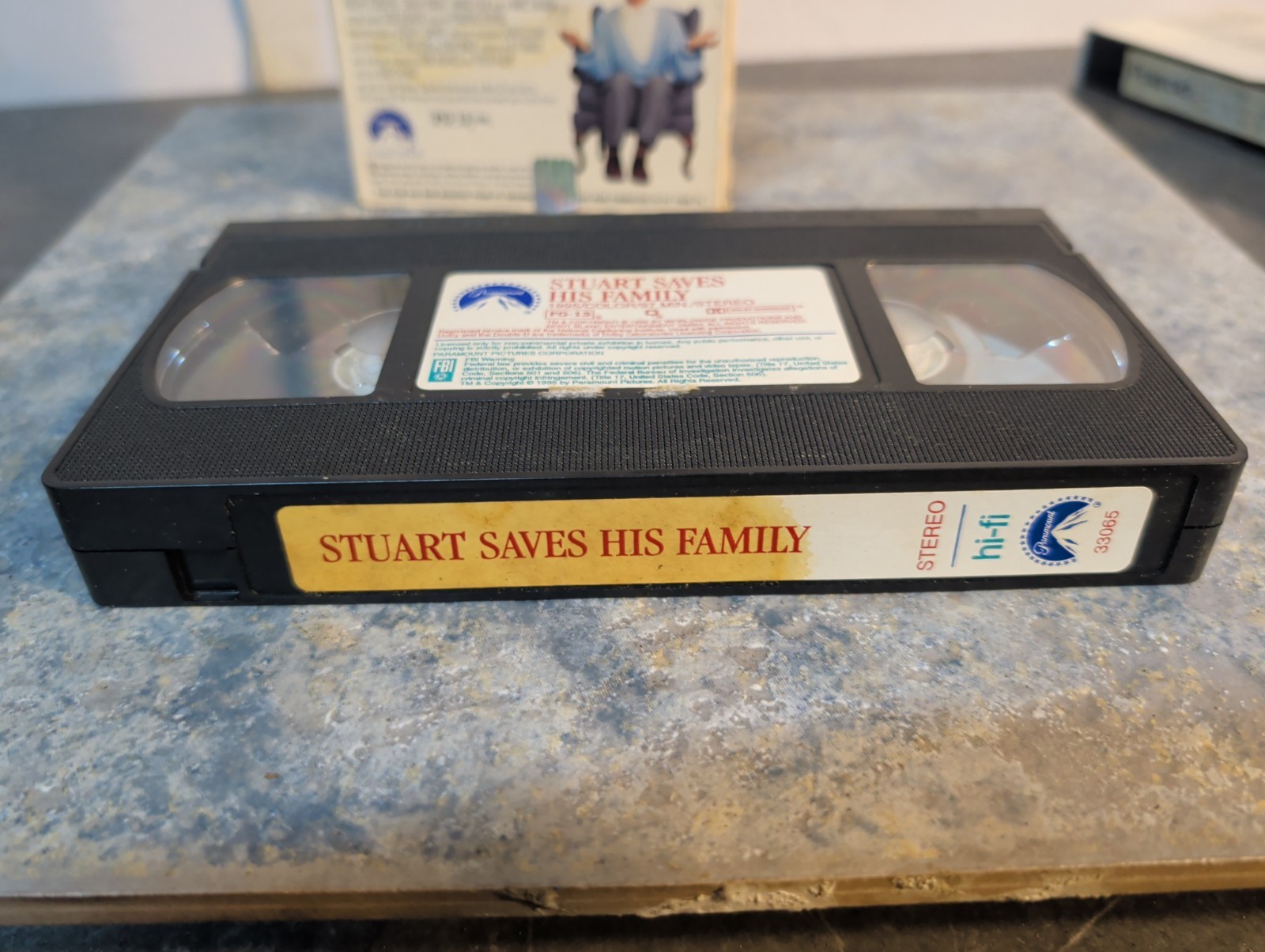 Stuart Saves His Family VHS 1995 Al Franken SNL
