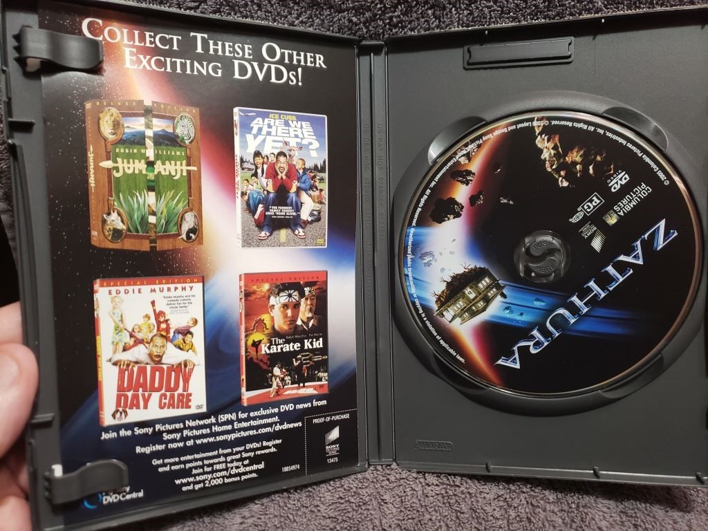 (3FREE) USED DVD Zathura: A Space Adventure (WS, 2005) Josh Hutcherson