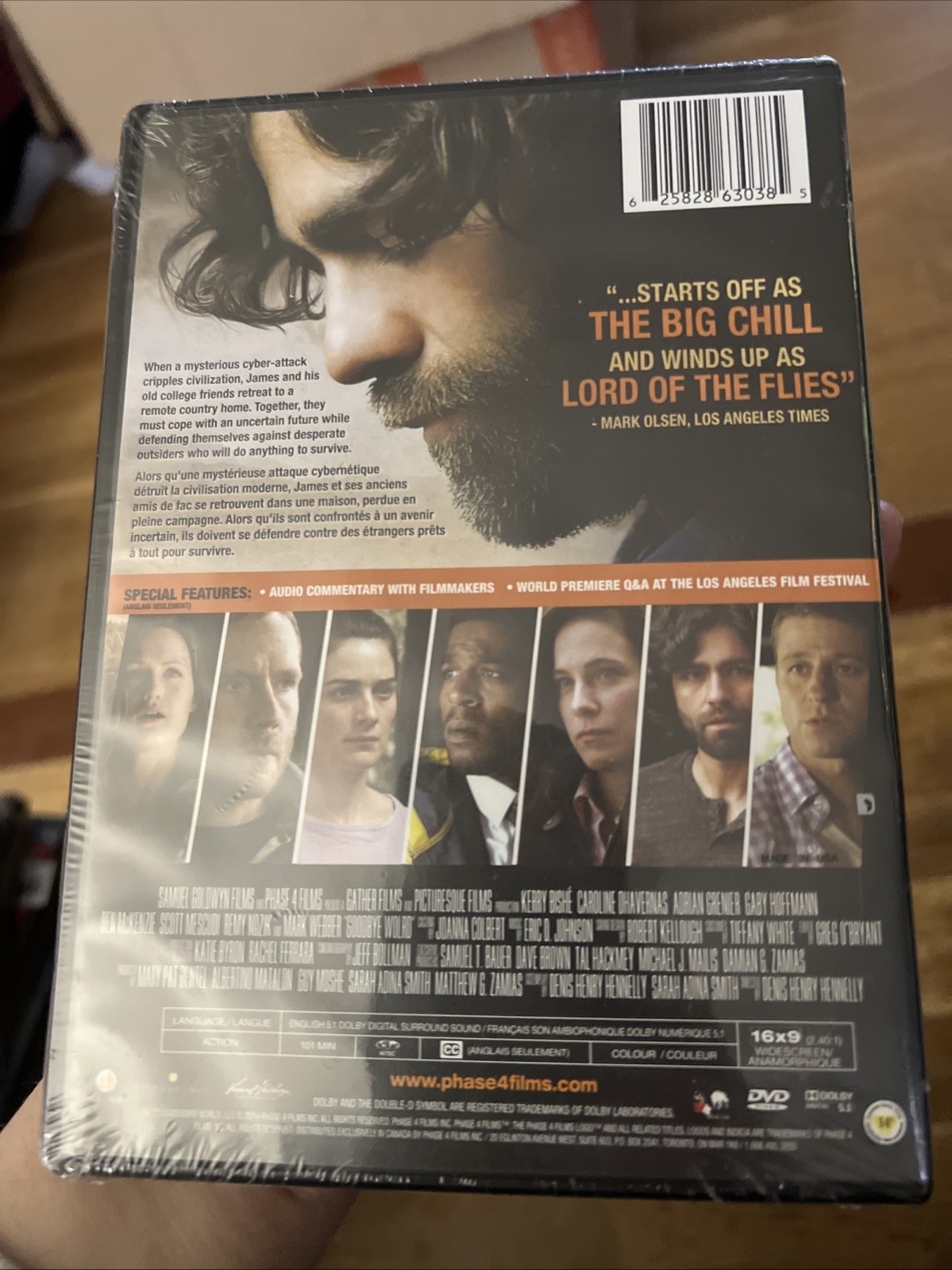 Goodbye World (DVD, 2014) Kerry Bishe, Caroline Dhavernas, Adrian Grenier