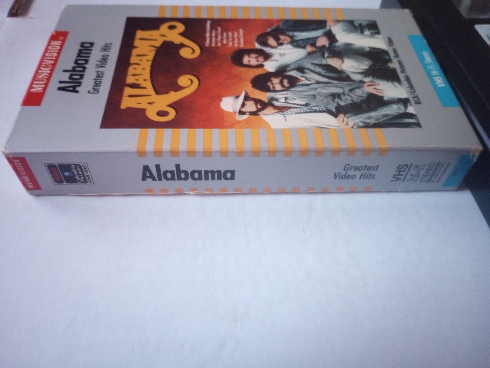 Alabama Greatest Video Hits Music Vision RCA Columbia Home Video VHS Tested