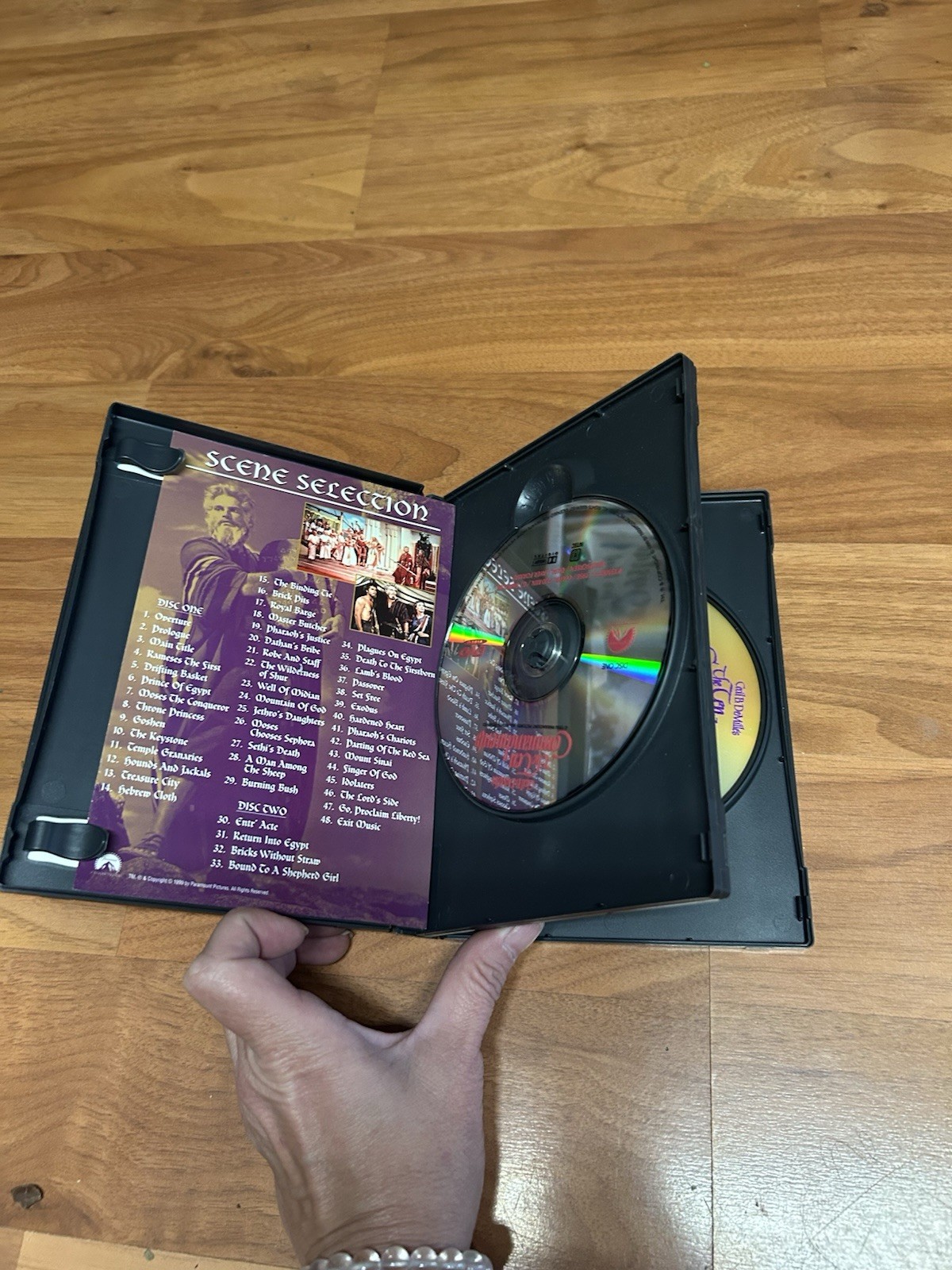 Cecil B. DeMille The Ten Commandments DVD Widescreen 16:9 Region 1
