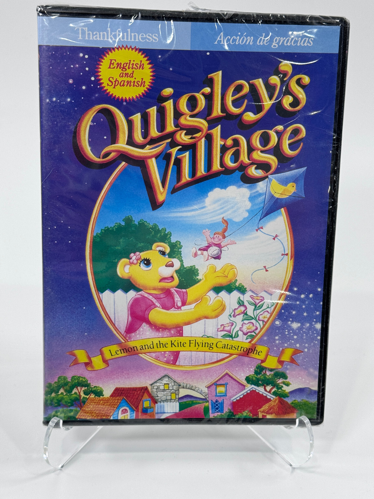 QUIGLEY’S VILLAGE: LEMON & KITE FLYING CATASTROPHE DVD, ENG/SPAN NEW! SEALED!