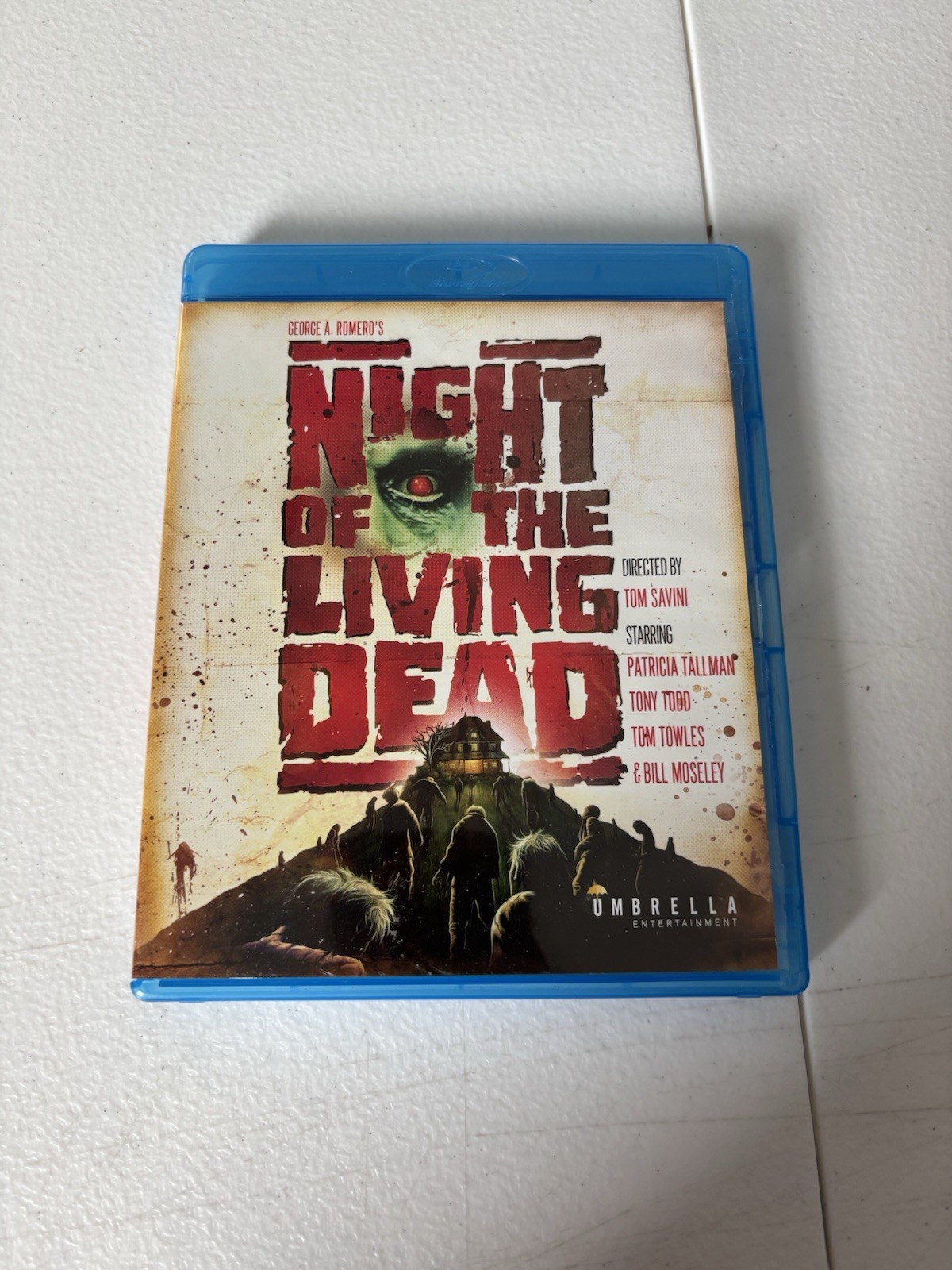 Night of the Living Dead (Blu-ray, 1990) Umbrella Region B Horror Movie