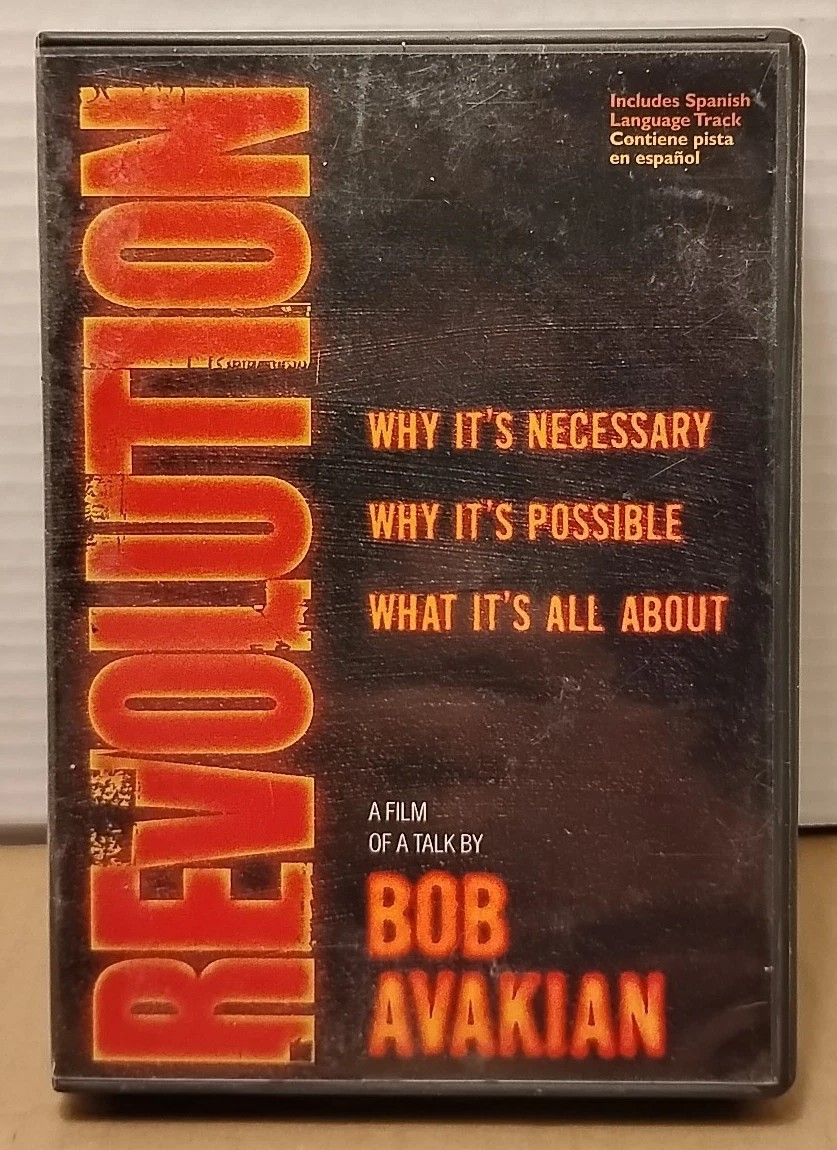 REVOLUTION – DVD Bob Avakian 4 Disc Set 11 Hours Communist Party Chairman