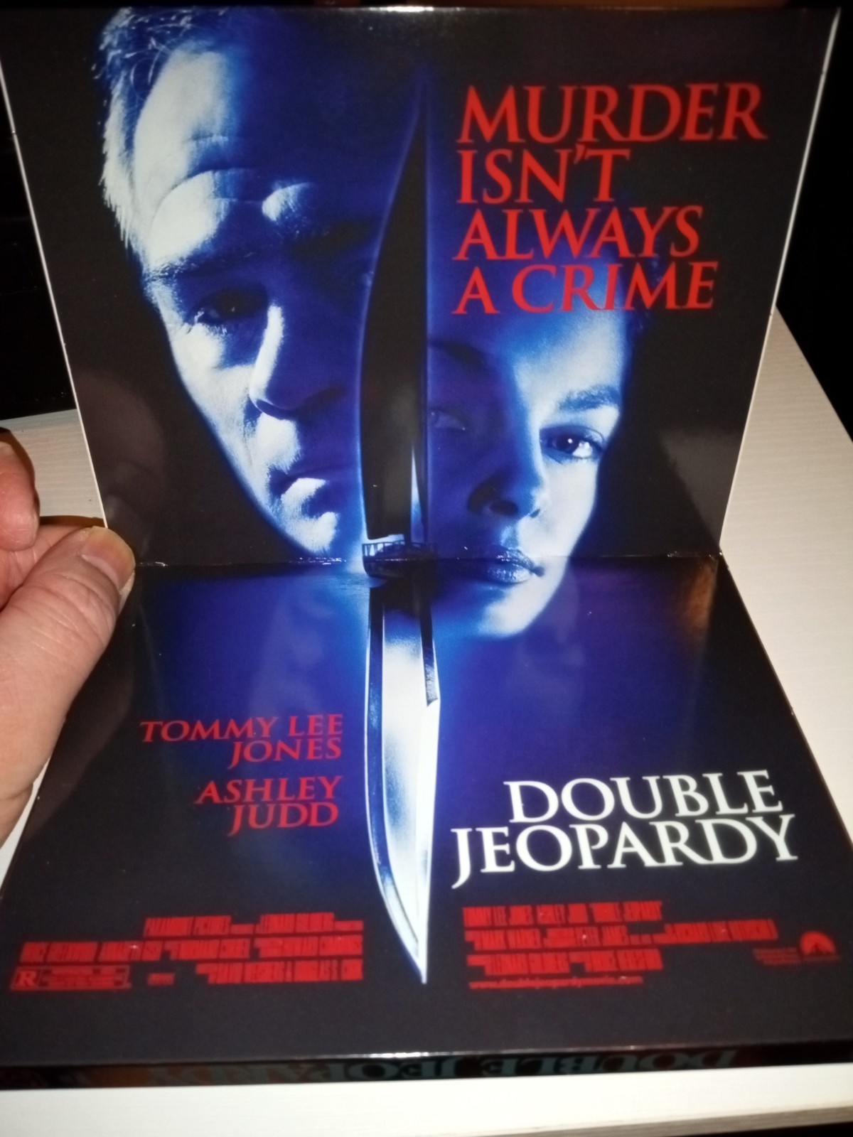 Double Jeopardy (1999) 4K UHD Paramount Presents #37 SLIPCOVER ONLY