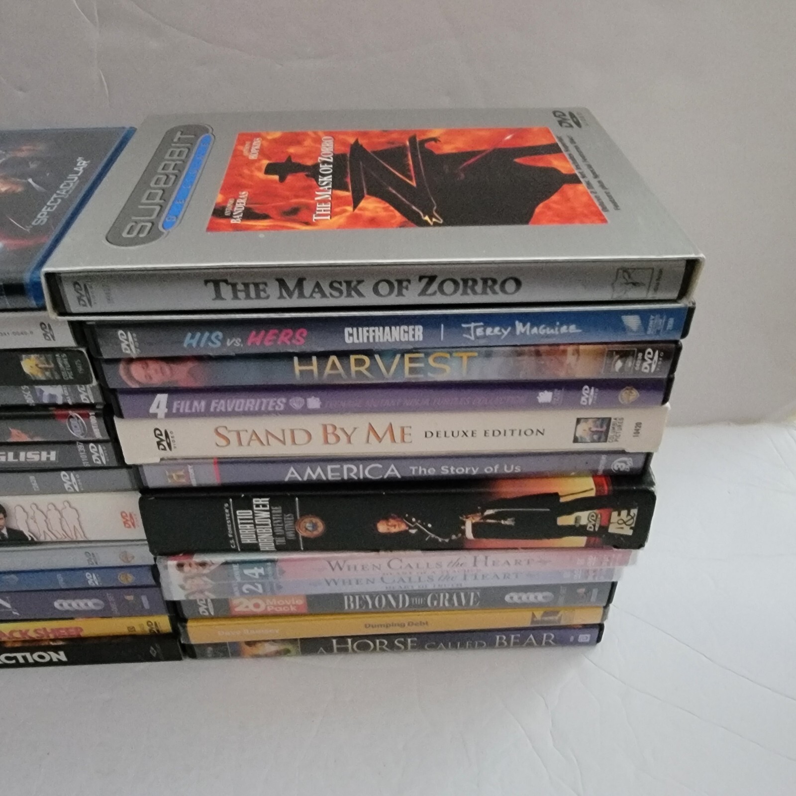 Lot Of 25 Movies DVD Bluray Mixed Genres Action, Drama TV Shows, Comedy
