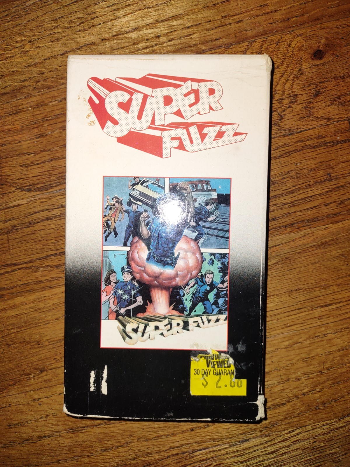 Super Fuzz VHS 1981 Terence Hill Ernest Borgnine Joanne Dru | Rare Vintage 1981