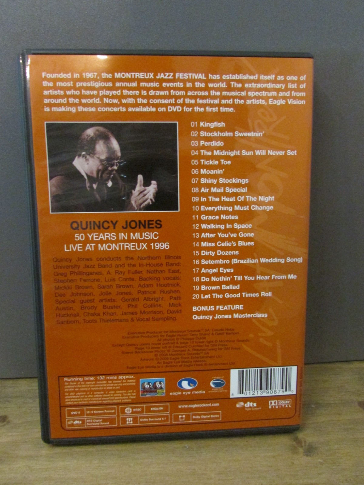 Quincy Jones: 50 Years In Music – Live At Montreux 1996 (DVD)