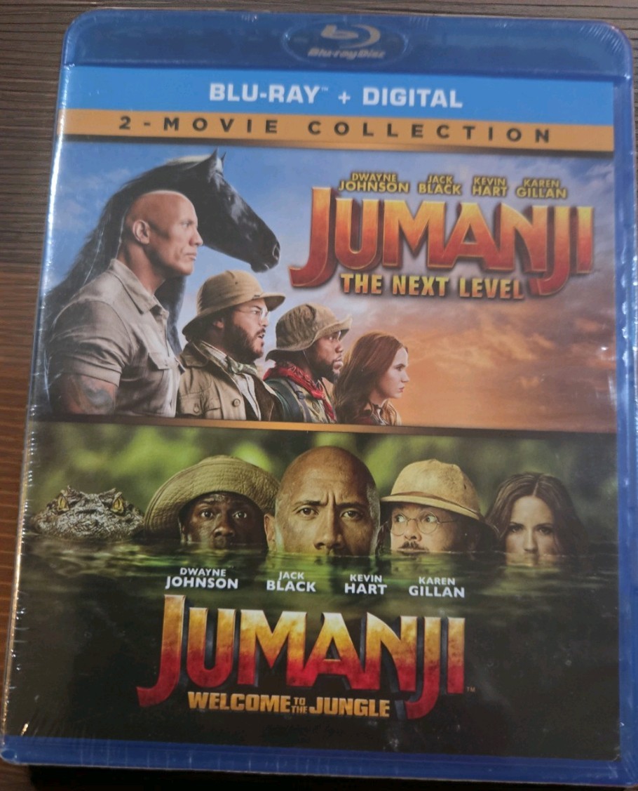 Jumanji: the Next Level / Jumanji: Welcome to the Jungle (Blu-ray)