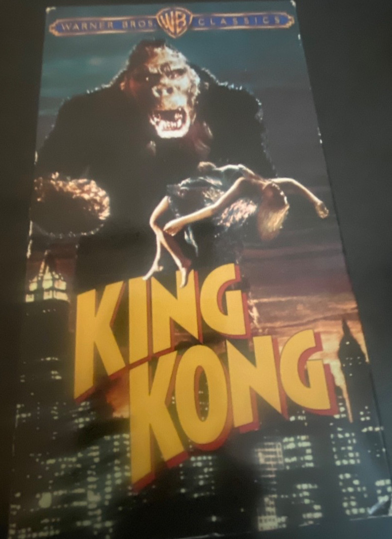 King Kong – 1933 AFI 100 EDITION FAY WRAY ROBERT ARMSTRONG -VHS Tape – Mint Cond