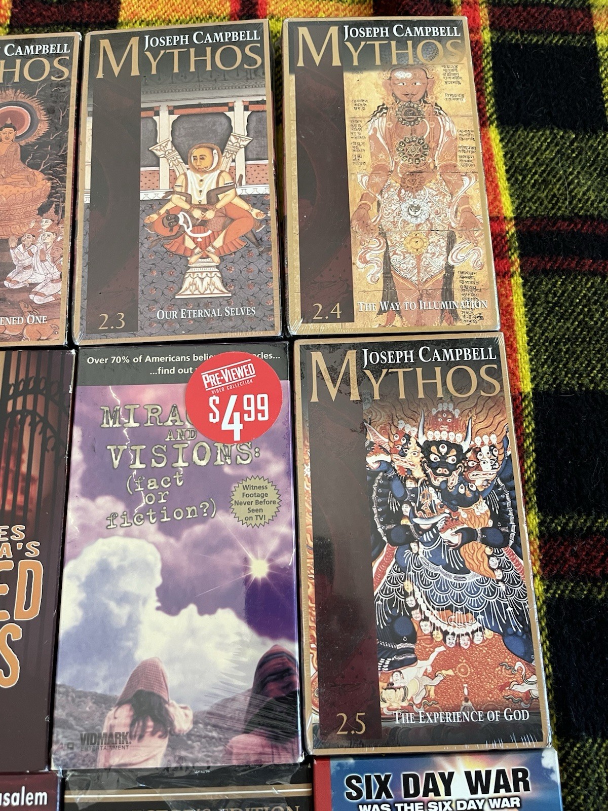 Metaphysical, Esoteric. End Times Prophecy, Armageddon, Ghosts VHS lot. Mythos