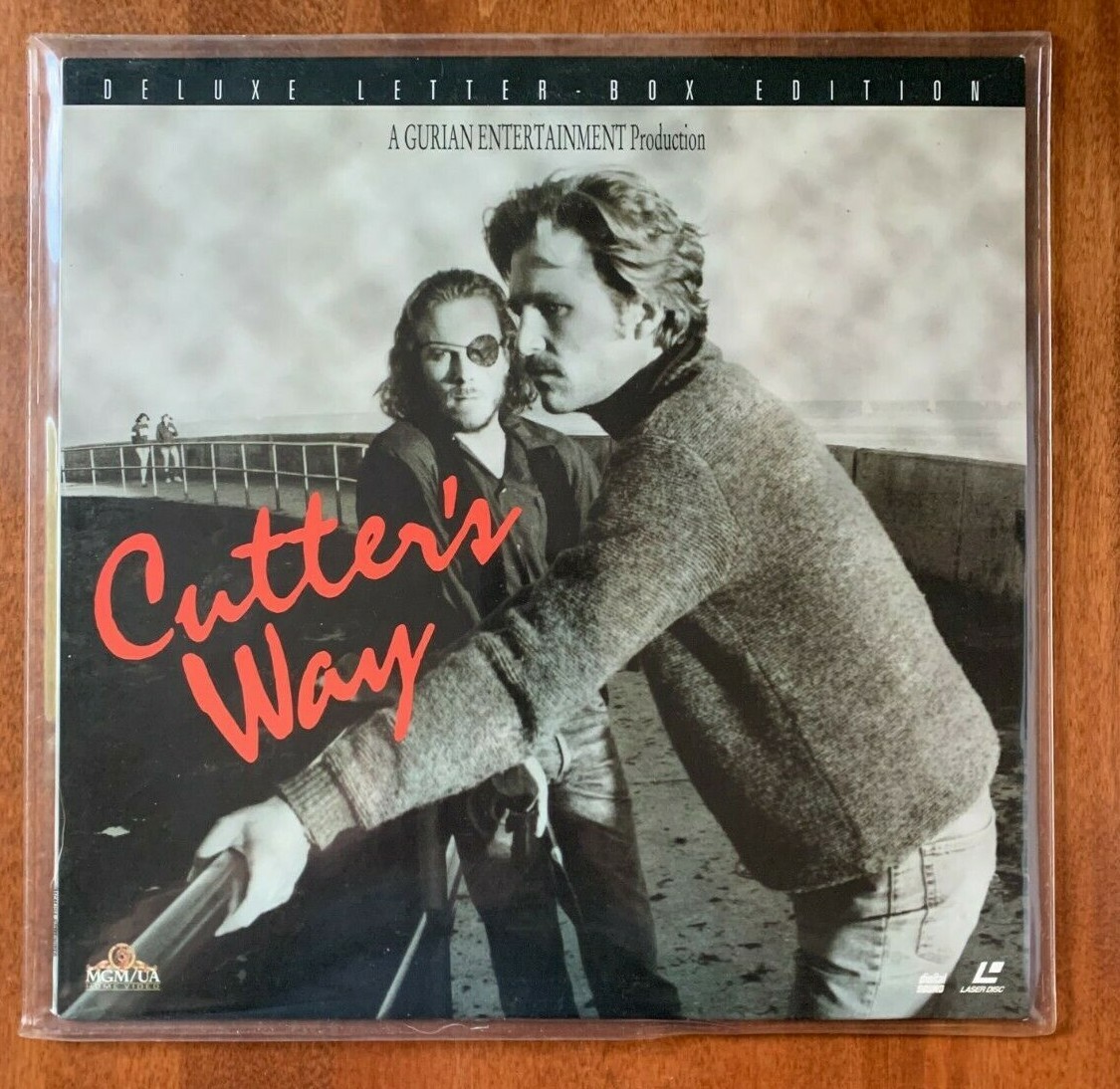 CUTTER’S WAY Letter-Box Edition Laserdisc