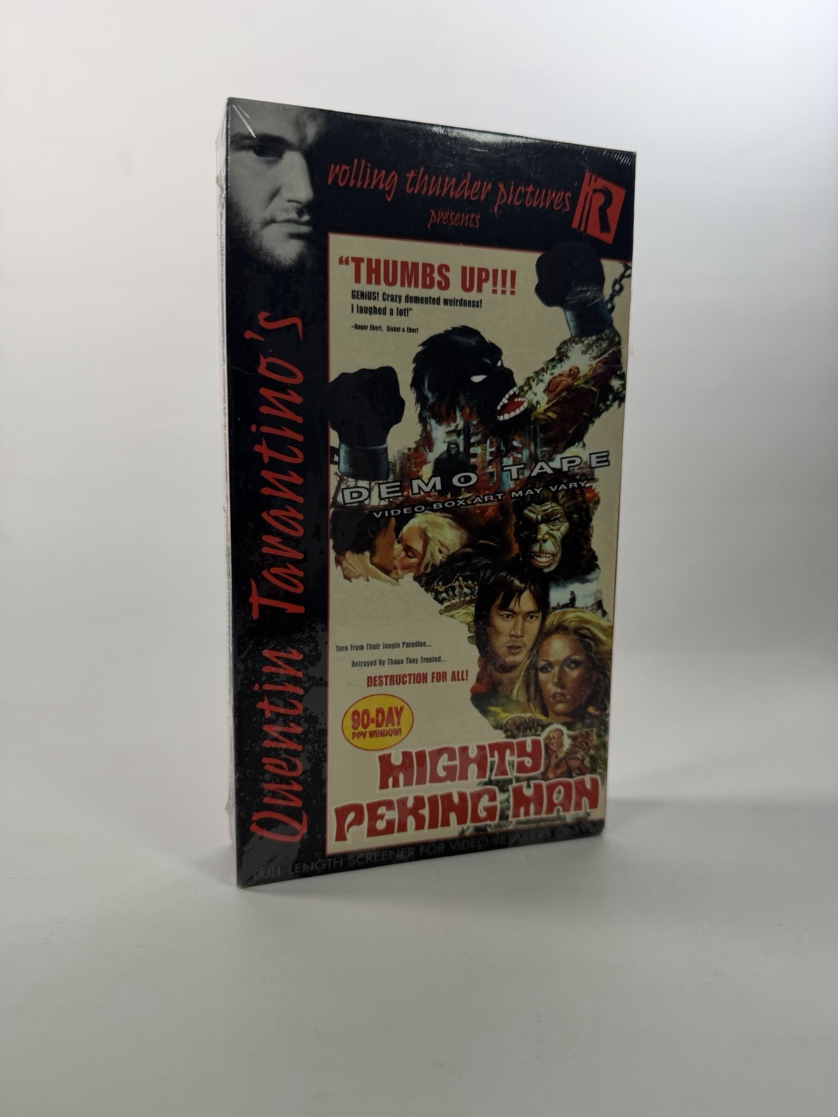 Rolling Thunder Pictures presents: Mighty Peking Man (VHS, 2000, Miramax) Demo