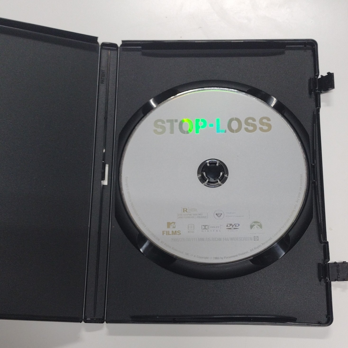 Stop-Loss DVD 2008 R Widescreen Deleted Scenes Ryan Phillippe Channing Tatum
