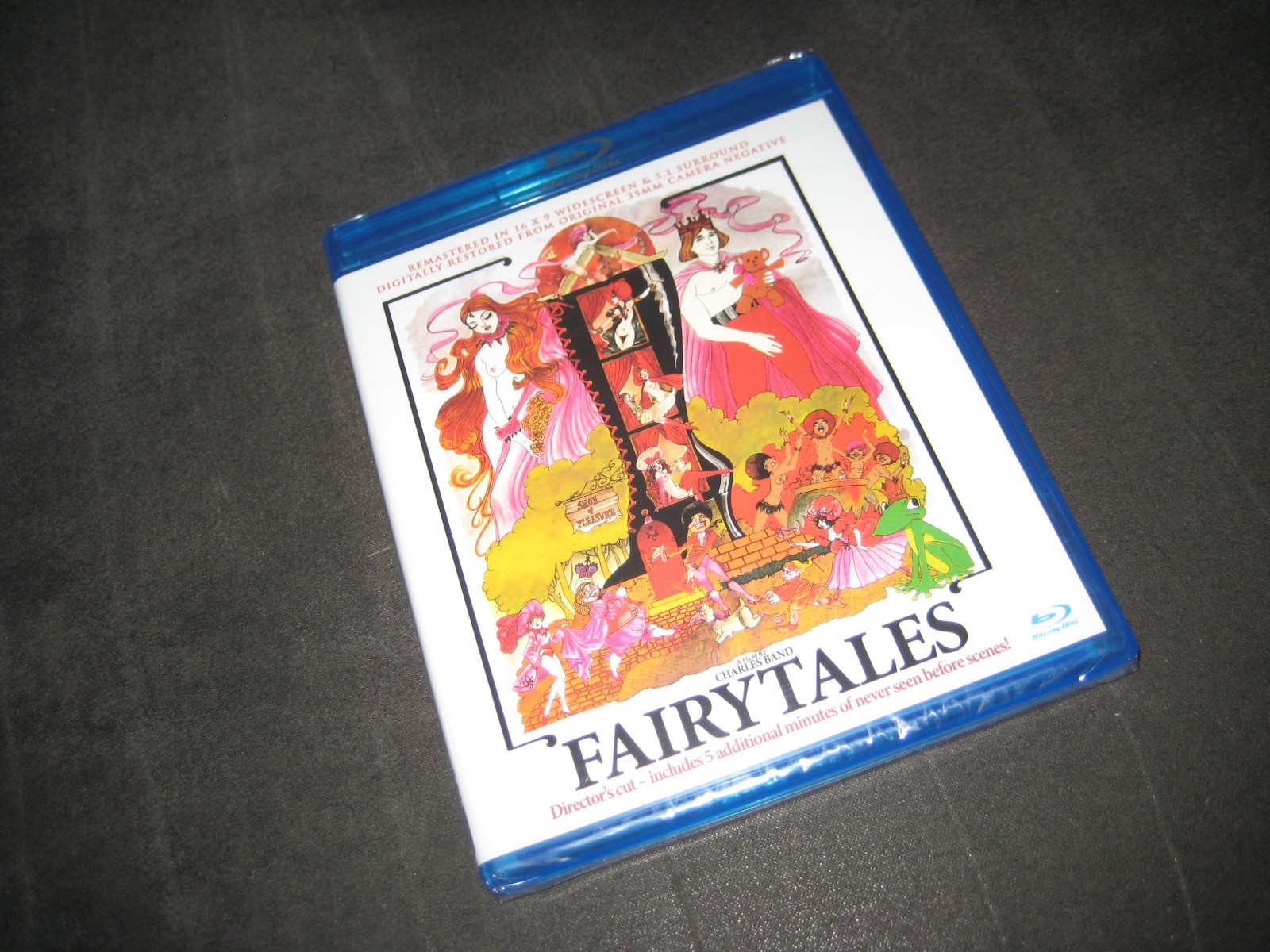 A FILM BY CHARLES BAND – FAIRY TALES (BLU-RAY 1978) BRAND NEW – NOT RATED – WS