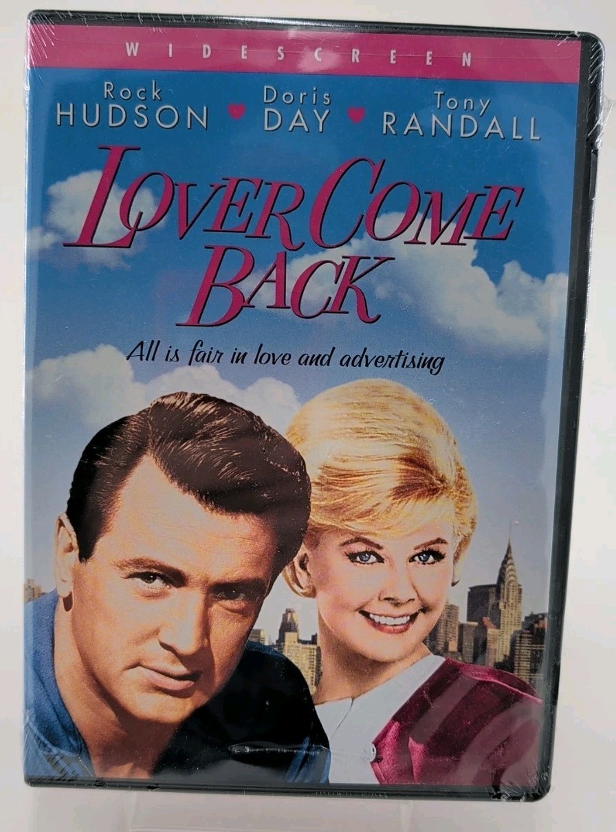 Lover Come Back 1961 (DVD, 2004) NEW Rock Hudson Doris Day