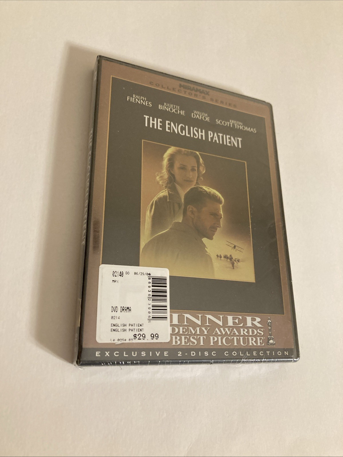 The English Patient DVD 2-Disc Set Widescreen Ralph Fiennes 1996 Movie (NEW)