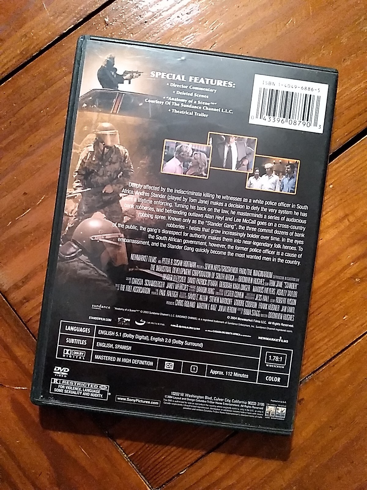 Stander (DVD) 2004 – Tom Jane