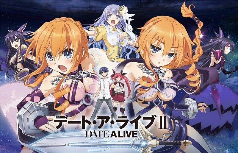 DVD Anime Date A Live Season 1+2+3+4+5 (1-58 End) + 2 OVA +3 Movies All Region