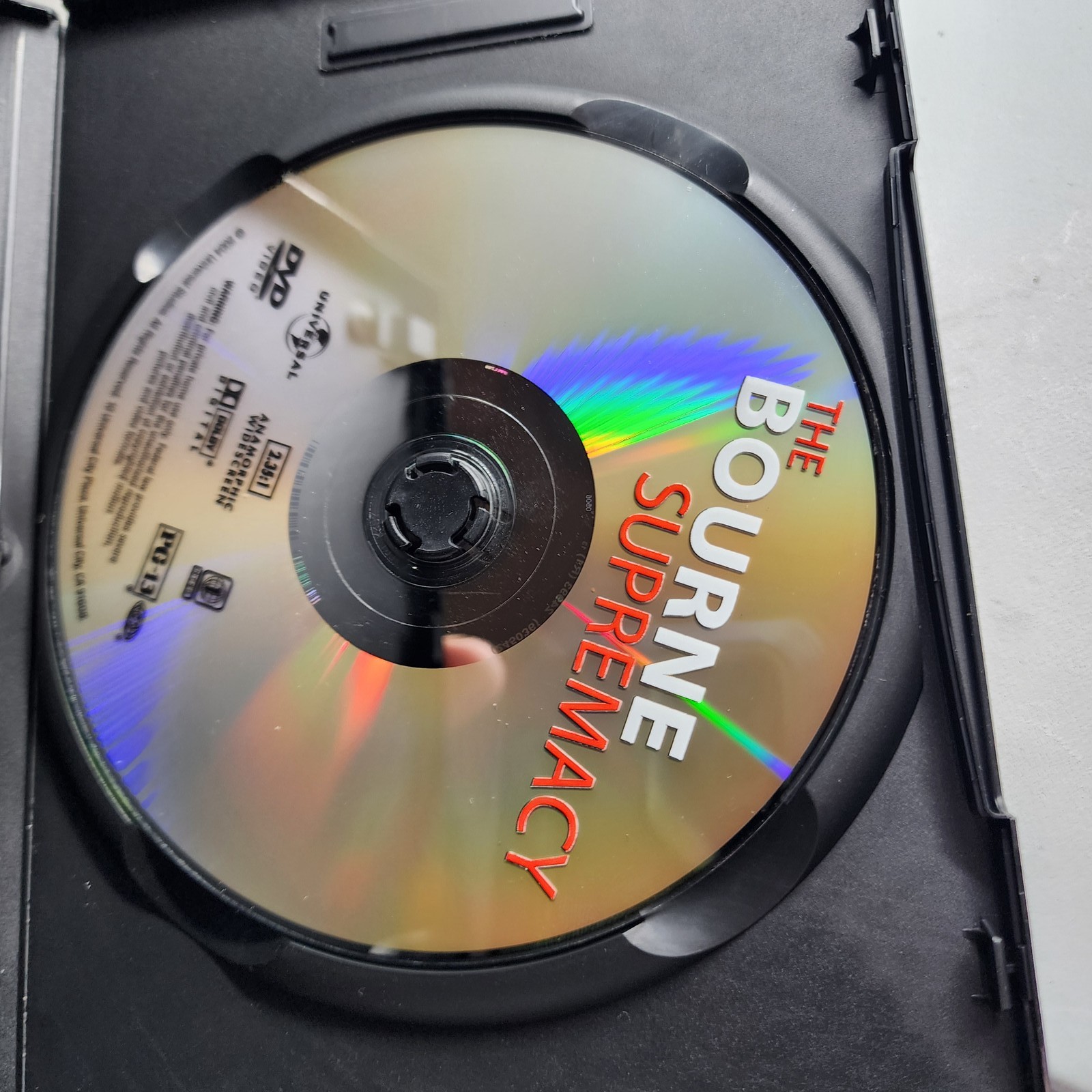 The Jason Bourne Collection DVD Box Set 3 Films Matt Damon Action Thriller PG-13