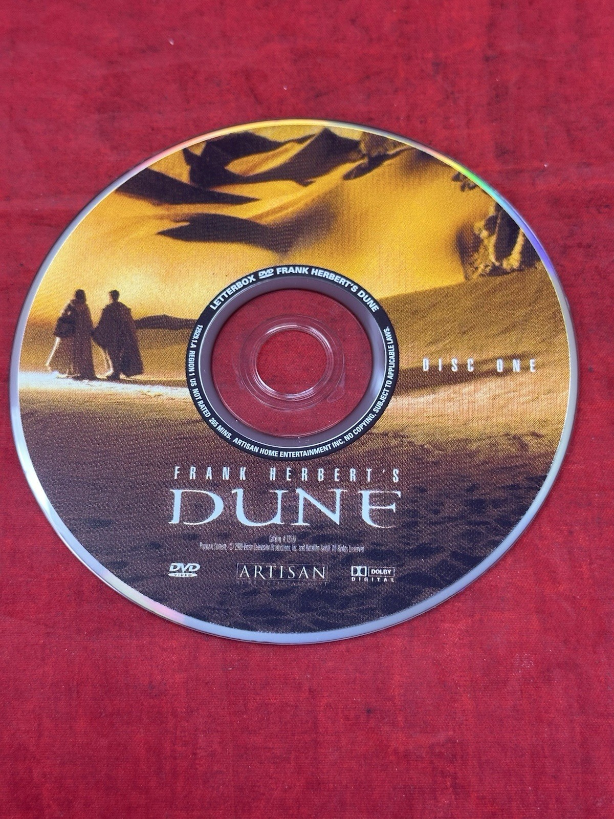 DUNE Special Edition Director’s Cut DVD 3 Disc TV Mini Series William Hurt