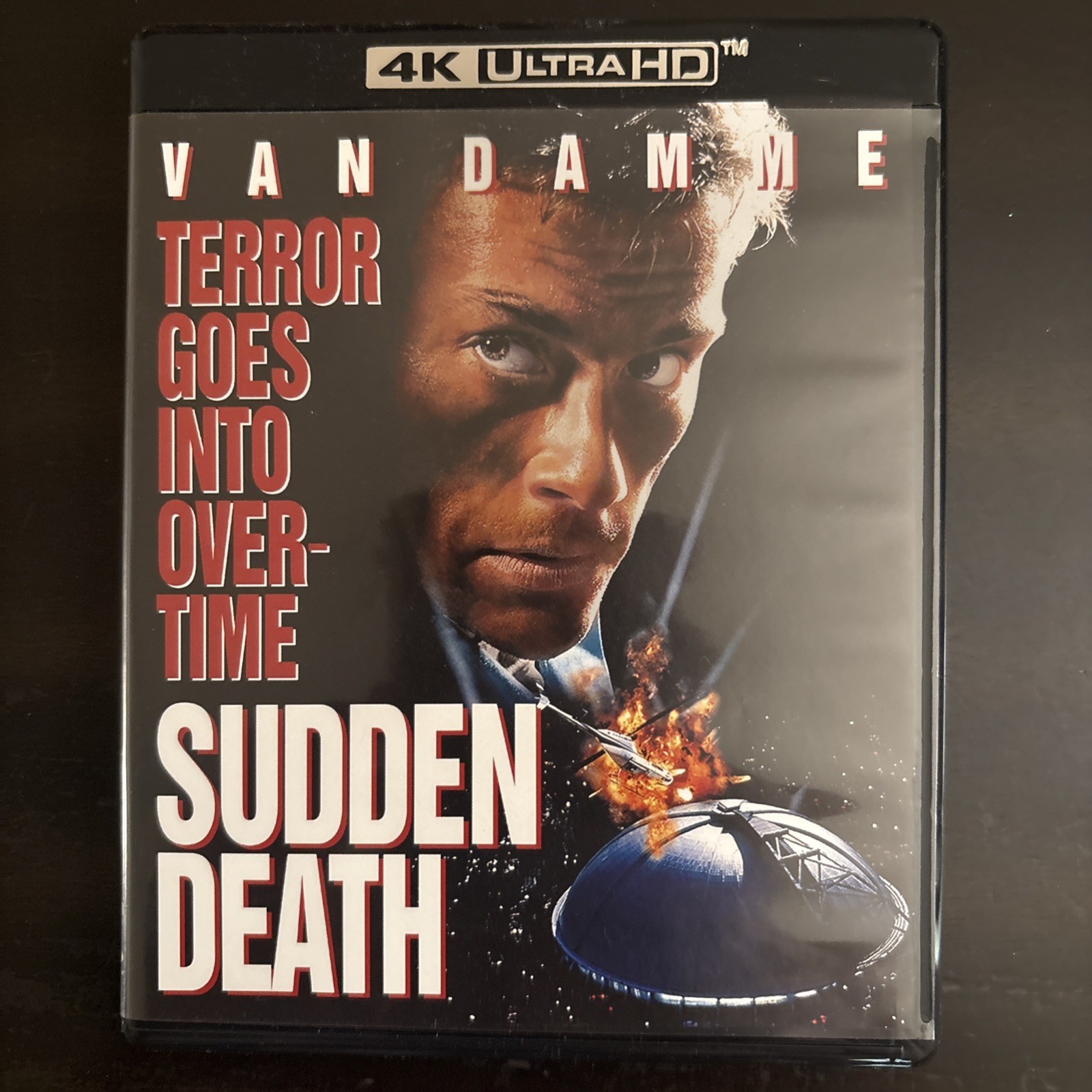 Sudden Death (Ultra HD, 1995) 2024 Kino Lorber Jean Claude Van Damme
