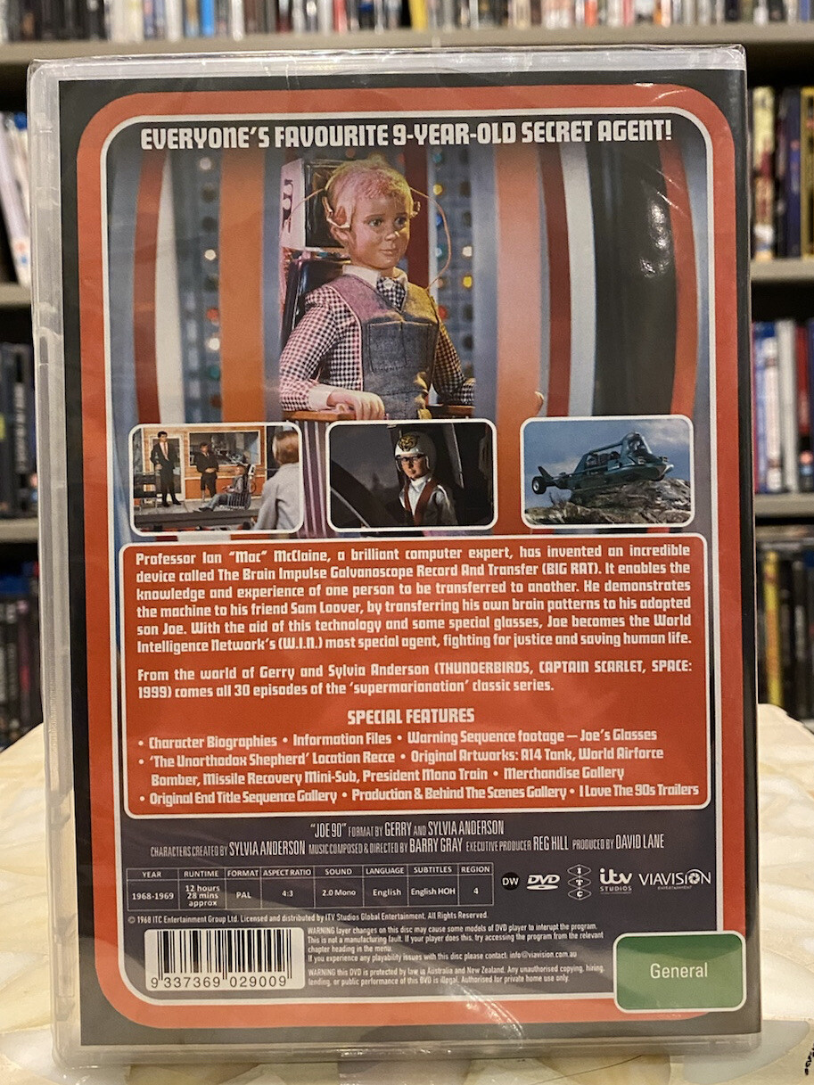 Joe 90 – The Complete Series (DVD, 2003)